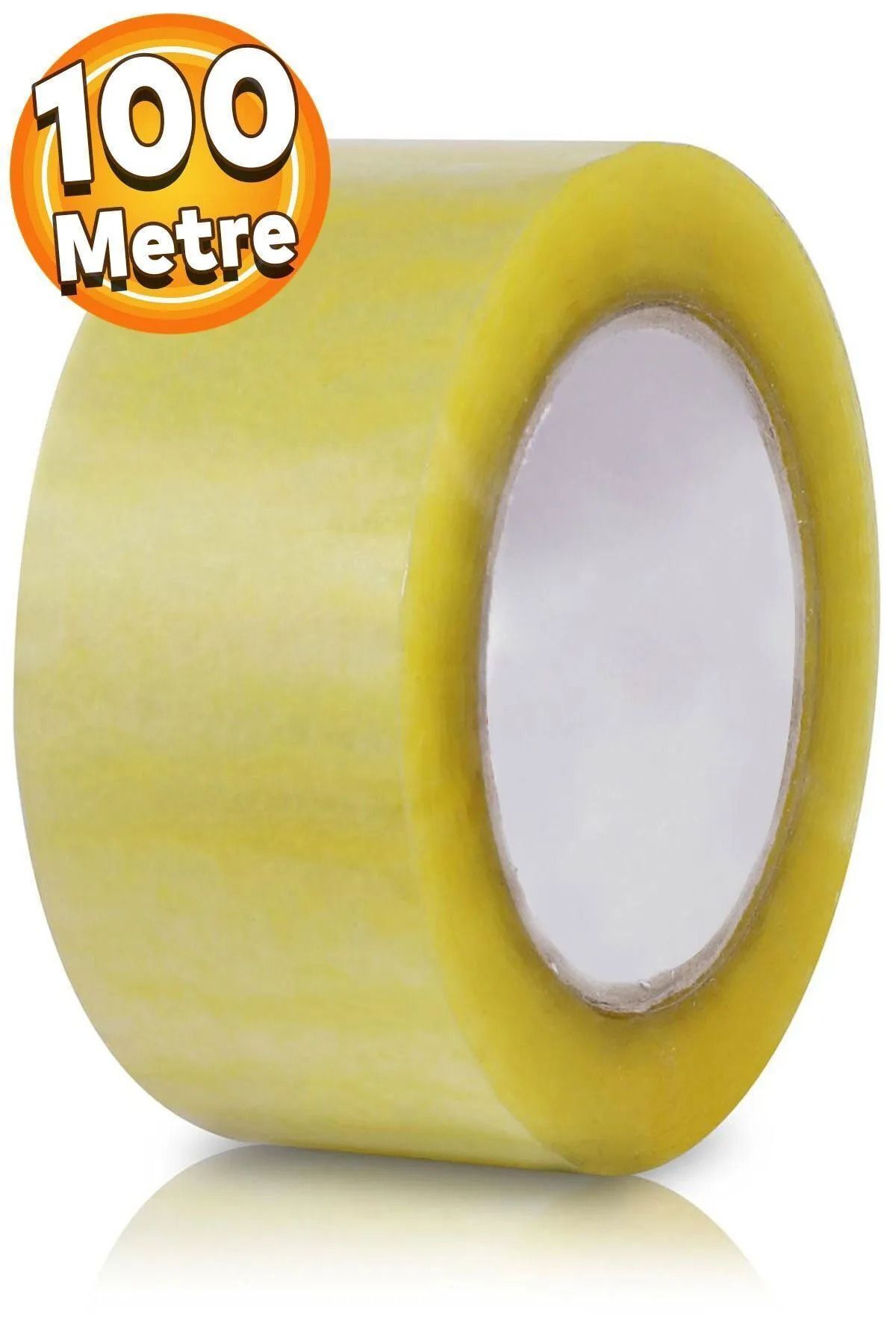 43 mm x 100 m Şeffaf Koli Bandı Ambalaj Paketleme Bandı