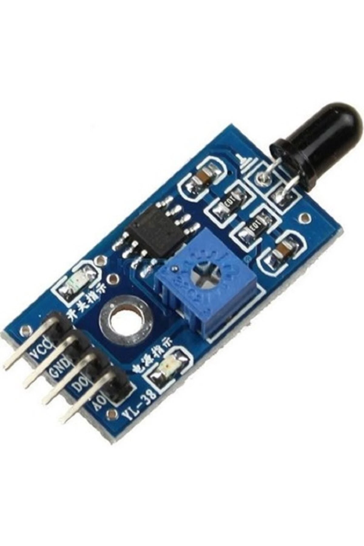 Ateş Alev Algılayıcı Sensör Kartı Flame Sensor Modül – Alev Algılayıcı Ir