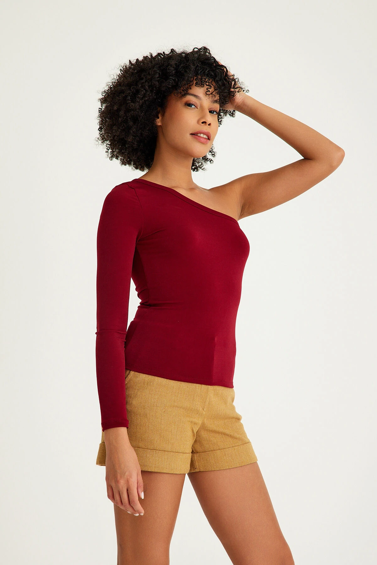 Mh Tek Omuz Bordo Body