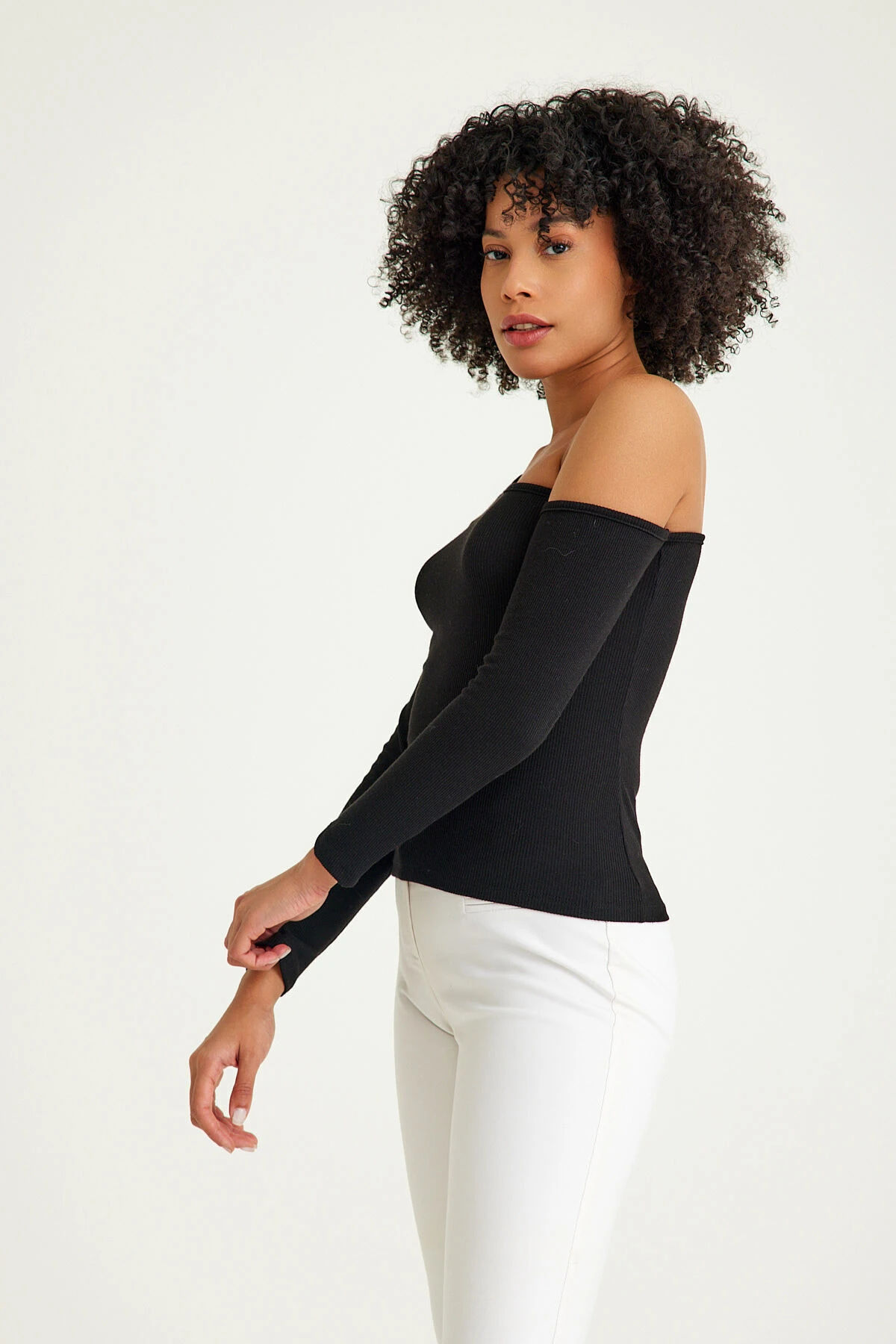 Mh Tek Omuz Siyah Body