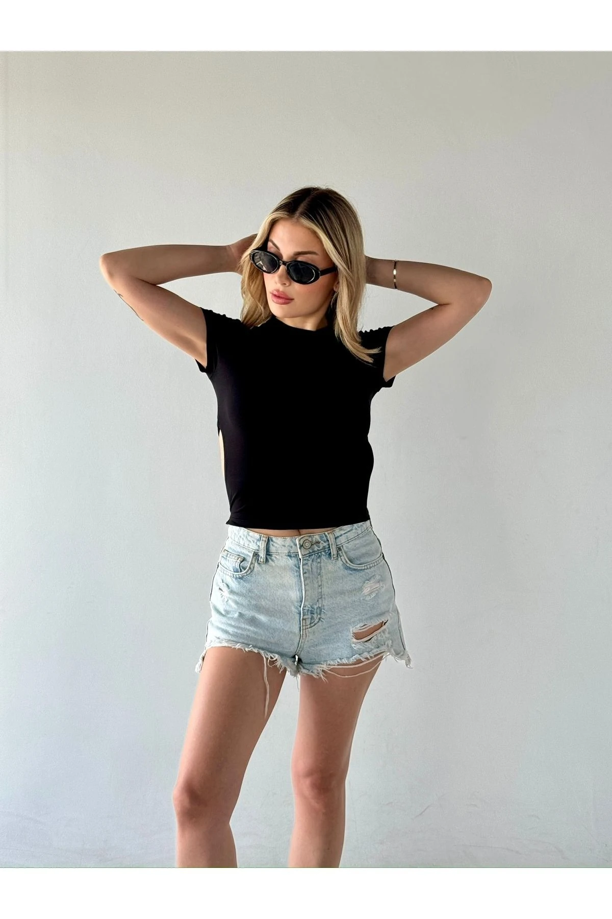 Mh Basic Sırt Detaylı Crop