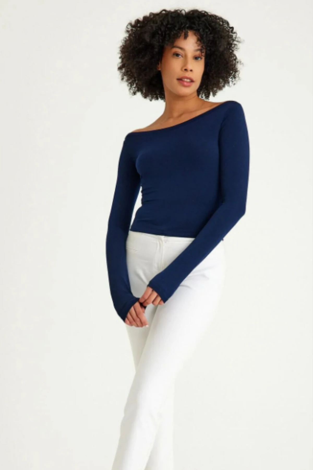 Kayık Yaka Kadın Body 3'lü Set