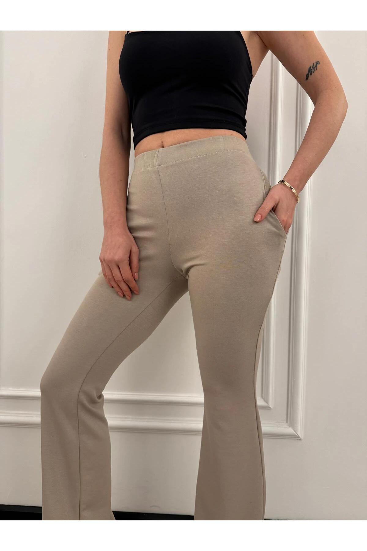 İSPANYOL PAÇA EŞOFMAN ALTI PANTOLON