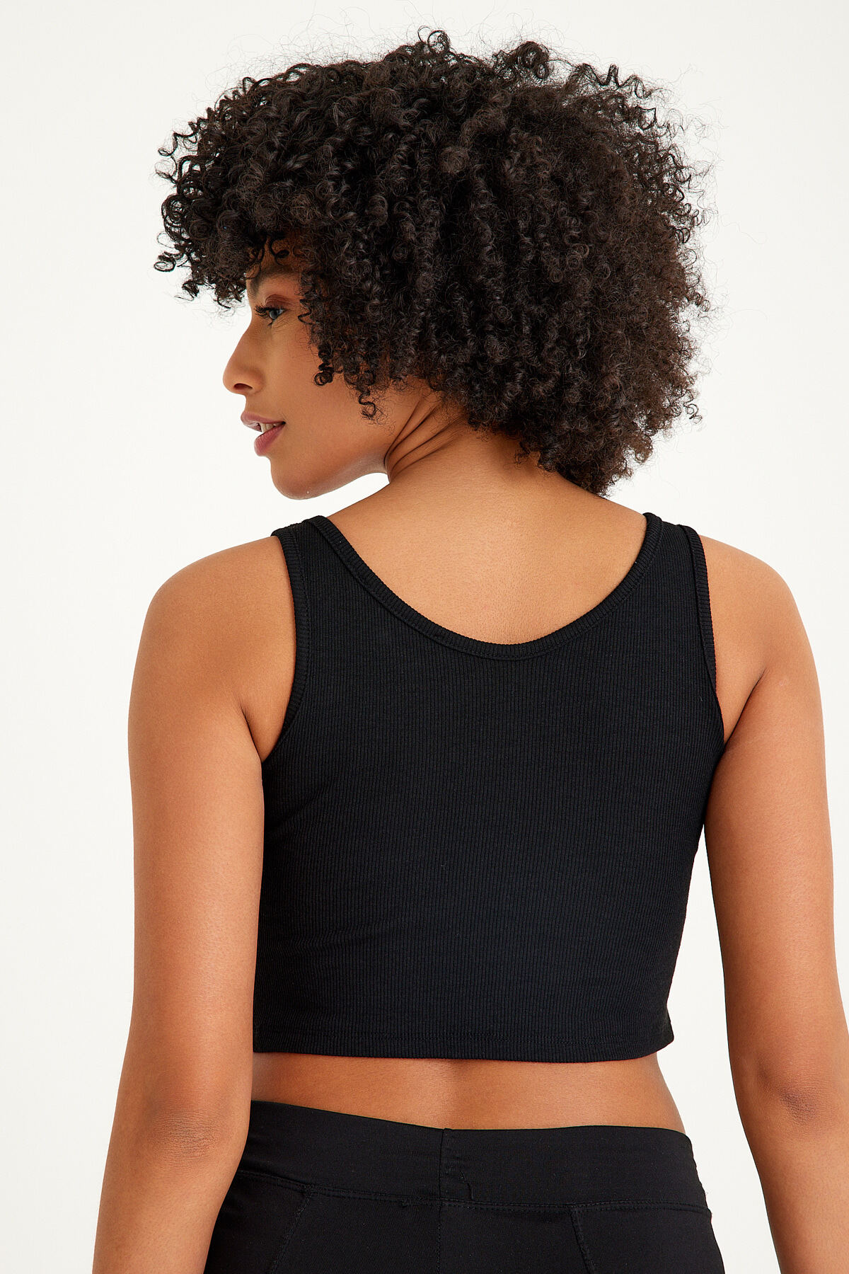 Mh Askılı Crop Top