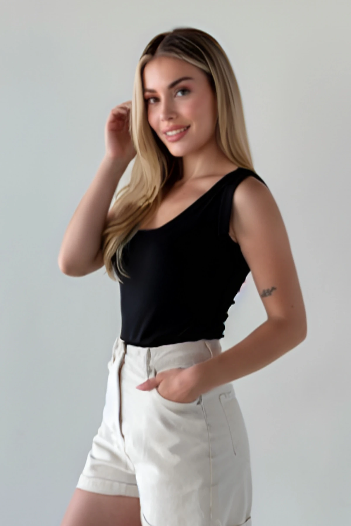 Mh Kalın Askı Crop