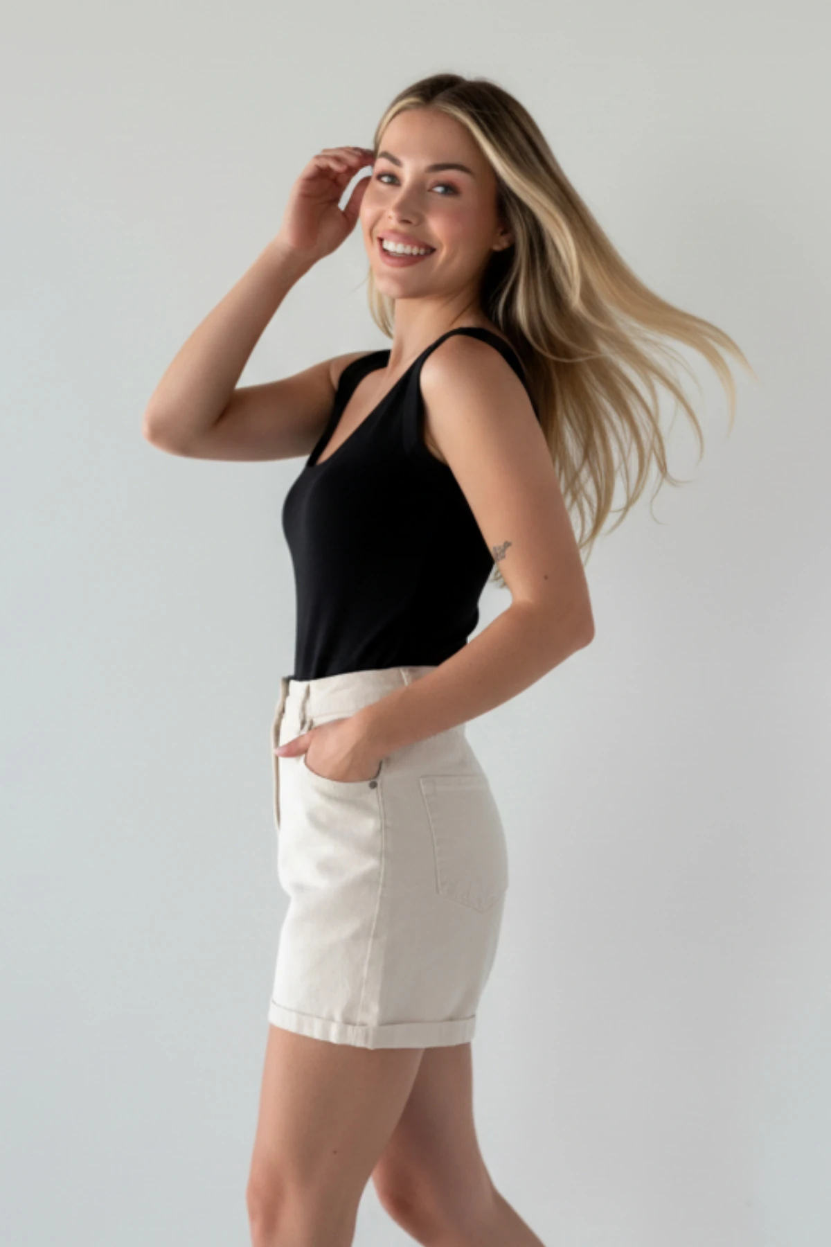 Mh Kalın Askı Crop