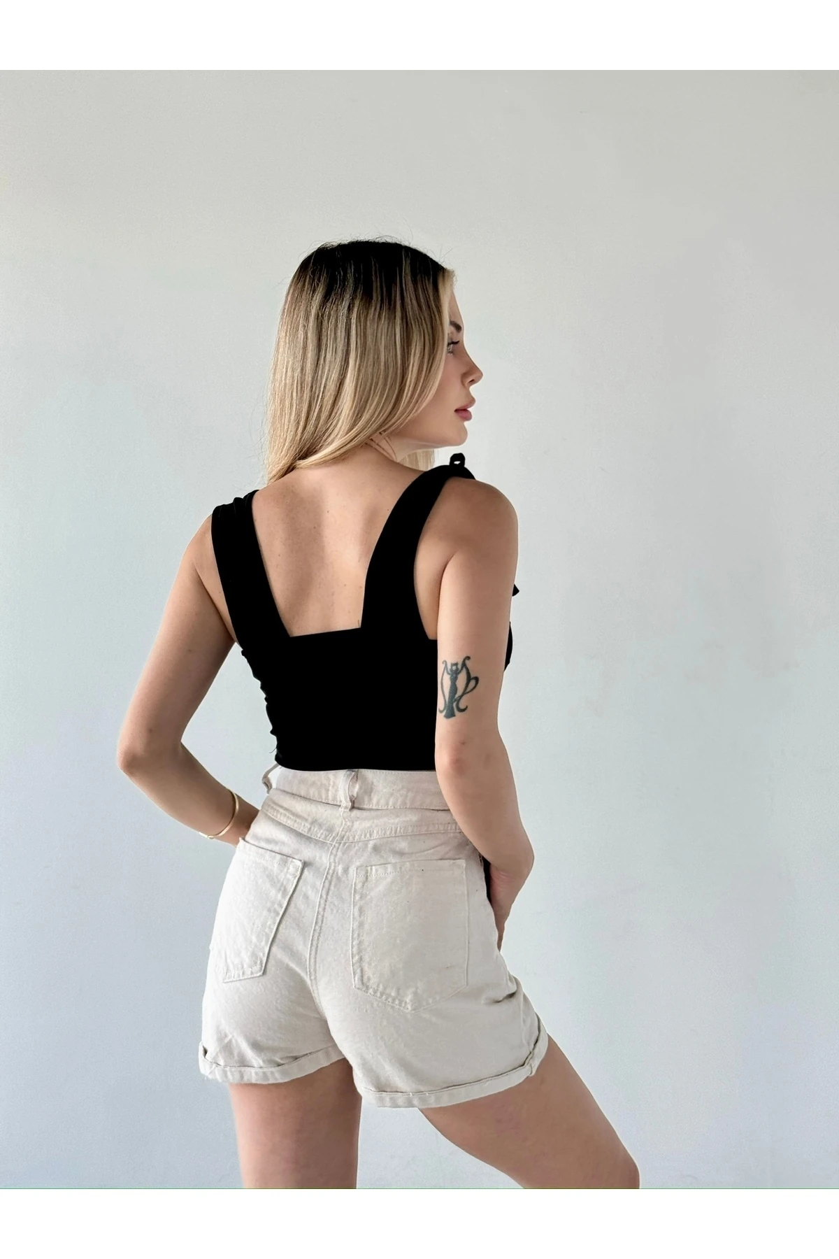 Mh Kalın Askı Crop