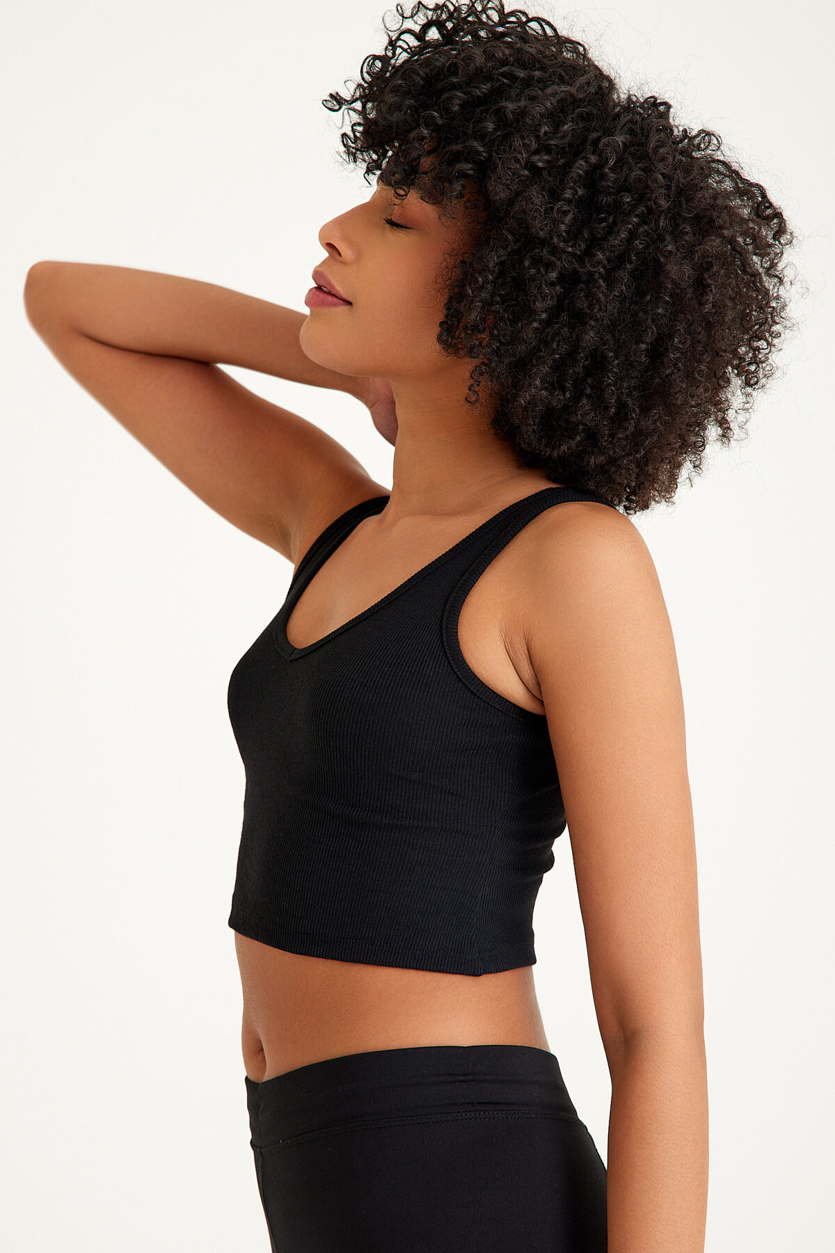 Mh Askılı Crop Top