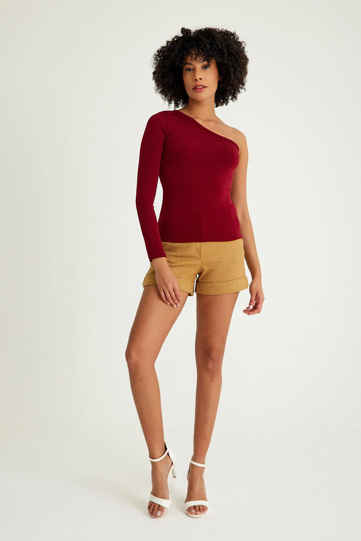 Mh Tek Omuz Bordo Body