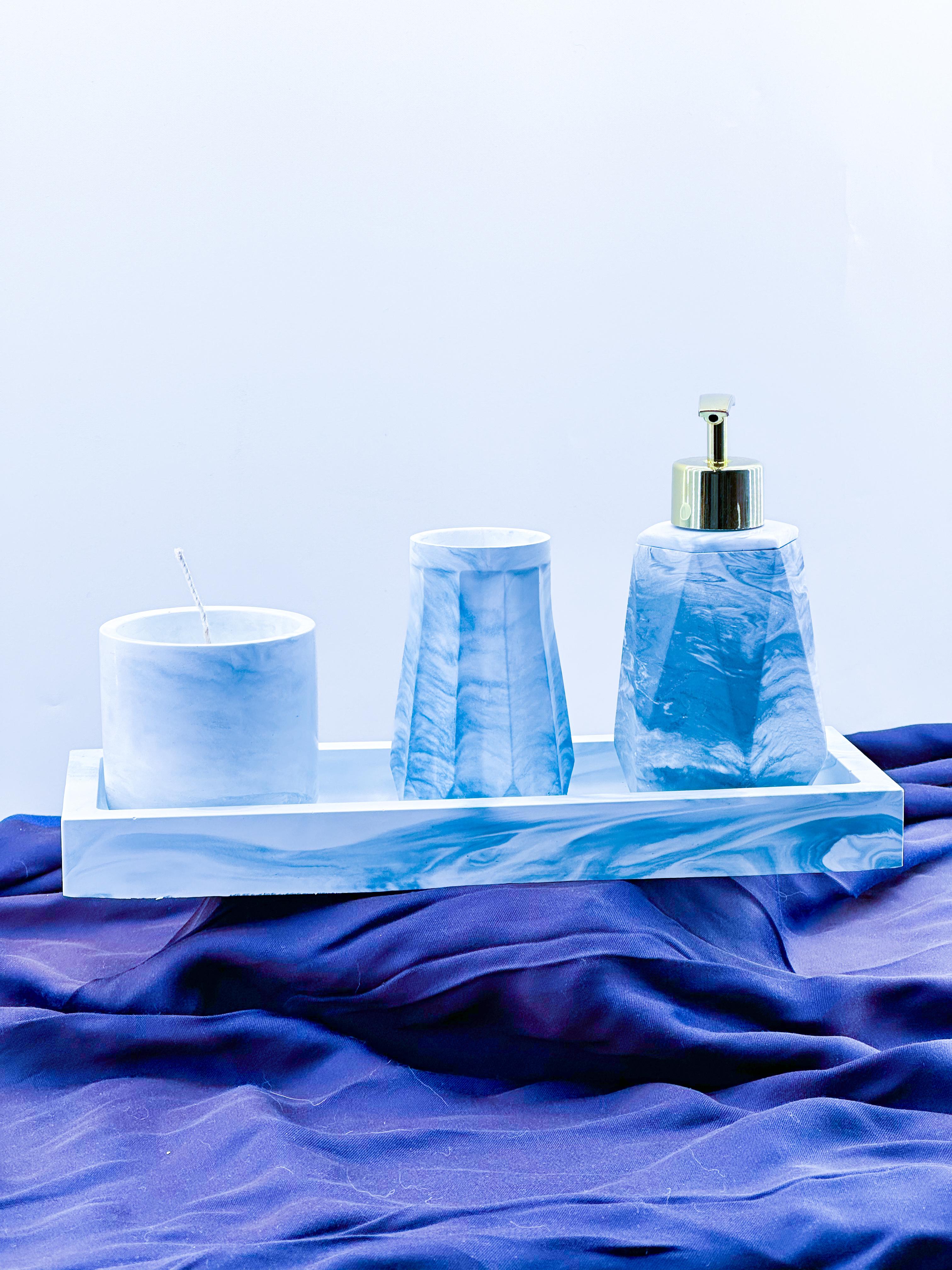 Aqua Blue Banyo Seti main variant image