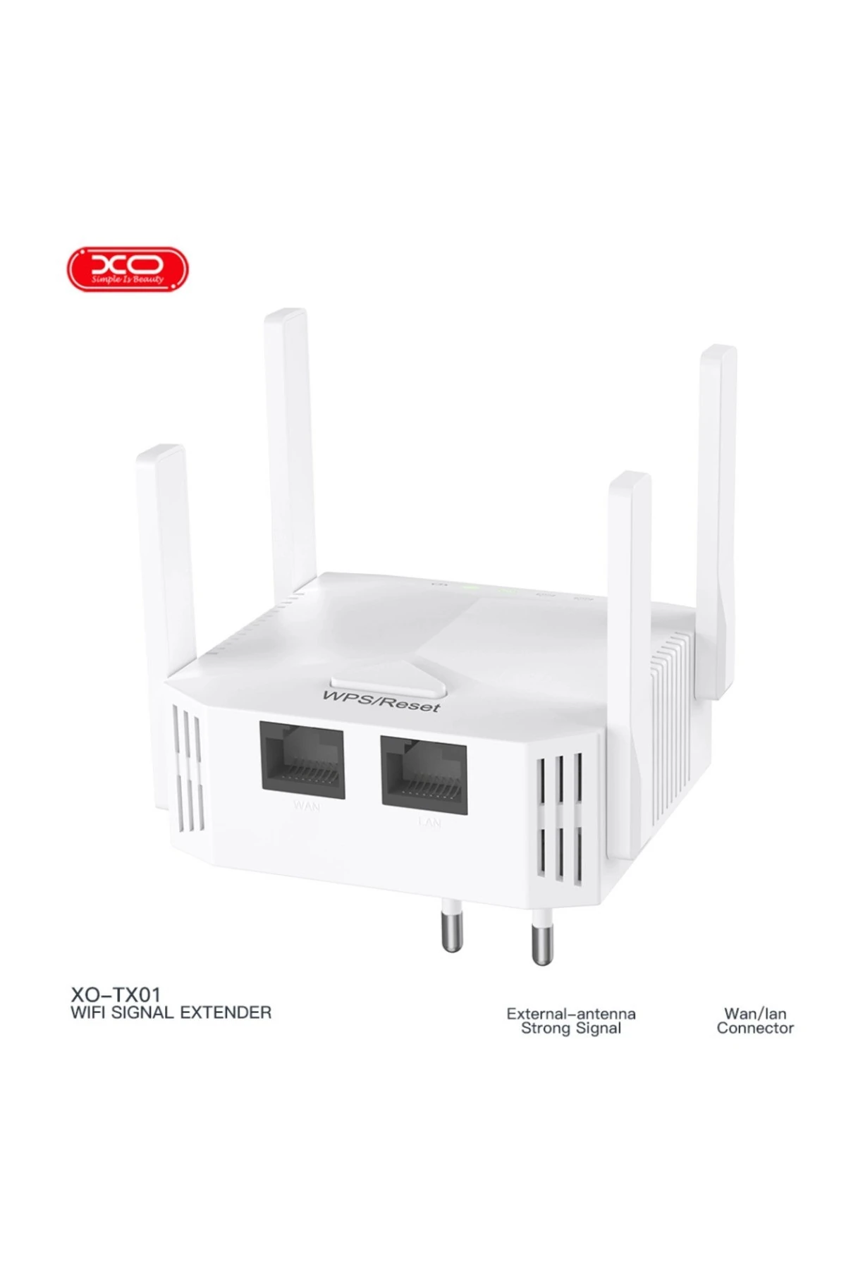 X01 1200Mbps Dual Band Wi-Fi Sinyal Güçlendirici - 5GHz Router ve