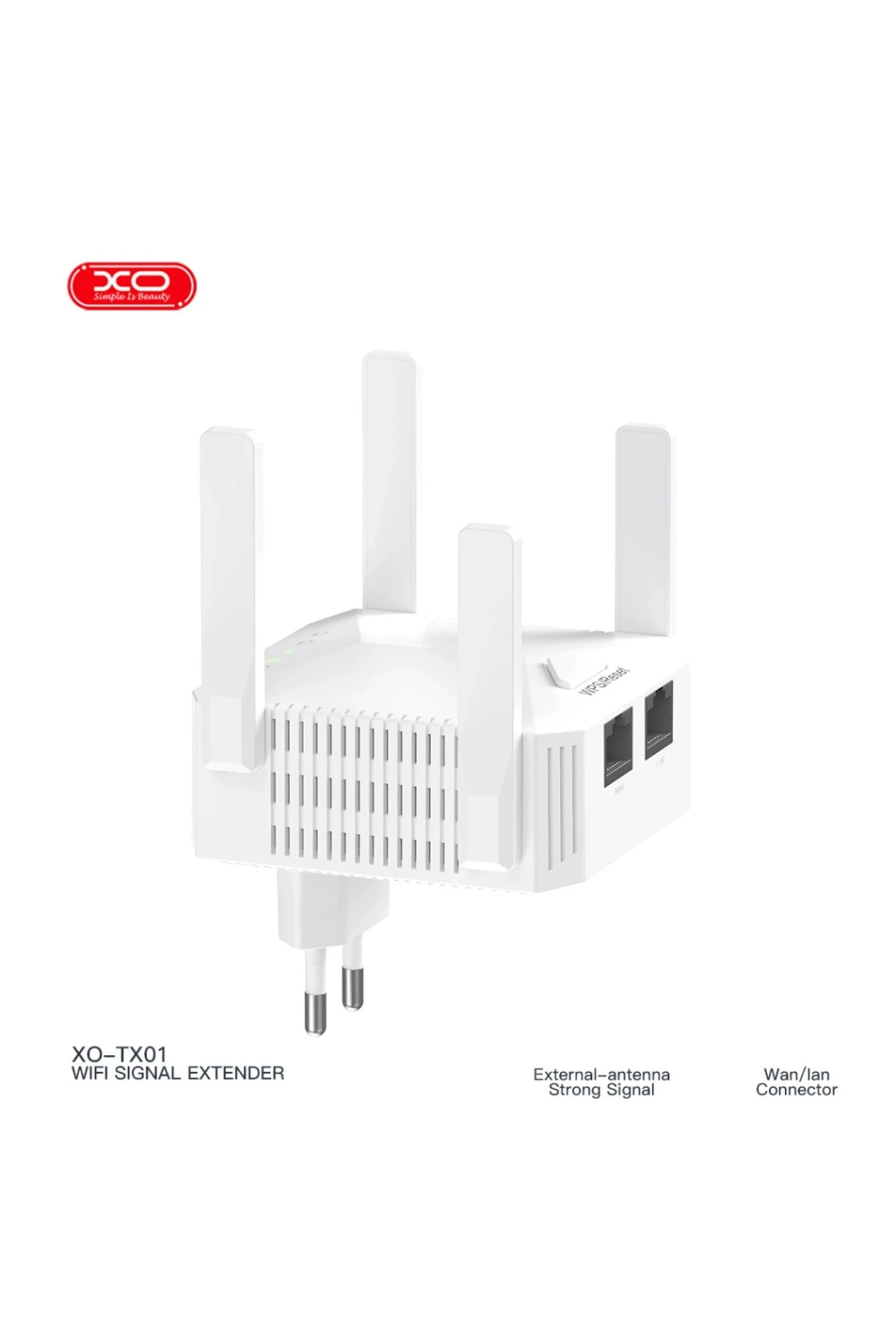 X01 1200Mbps Dual Band Wi-Fi Sinyal Güçlendirici - 5GHz Router ve