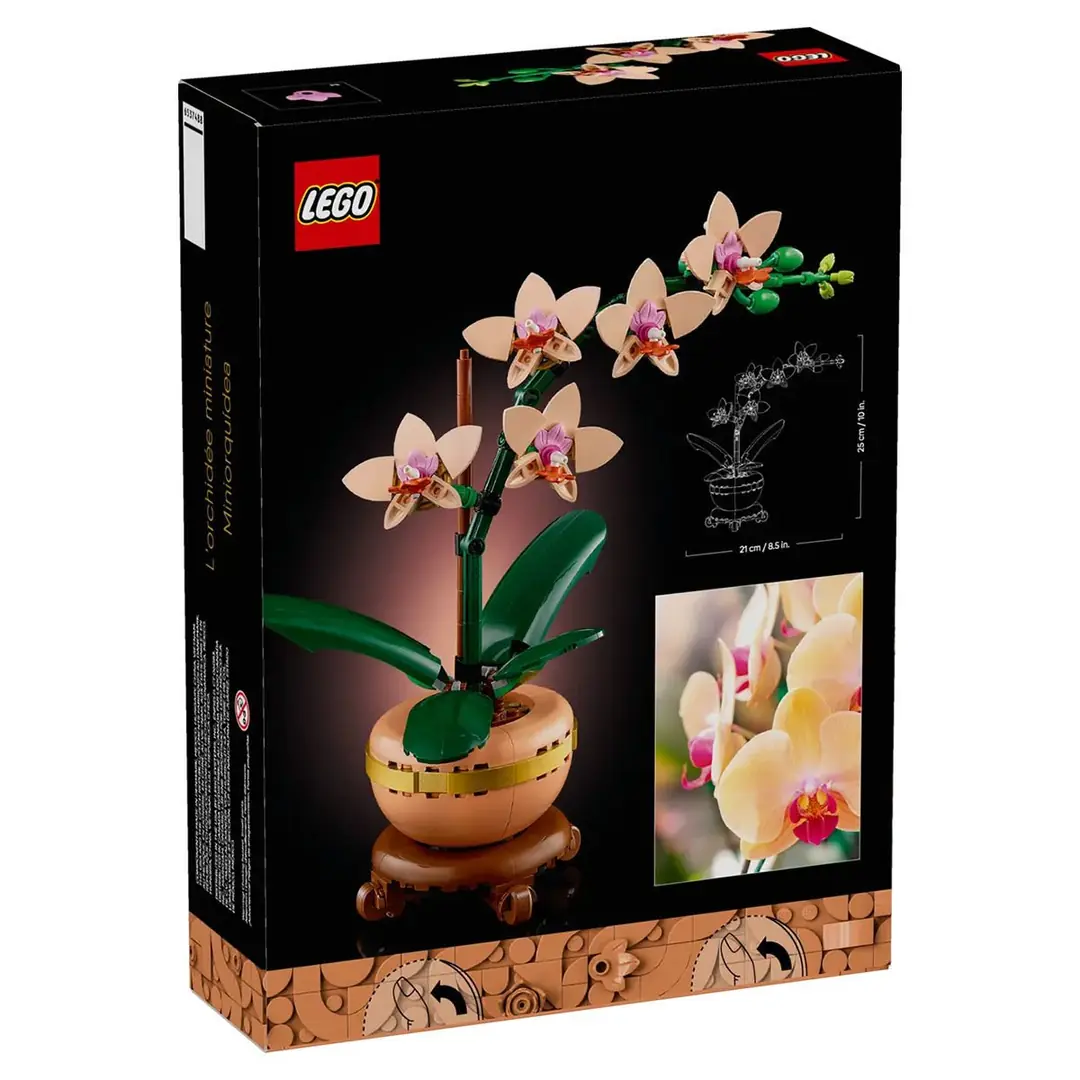 10343 Lego Botanicals Mini Orkide 274 parça +18 yaş