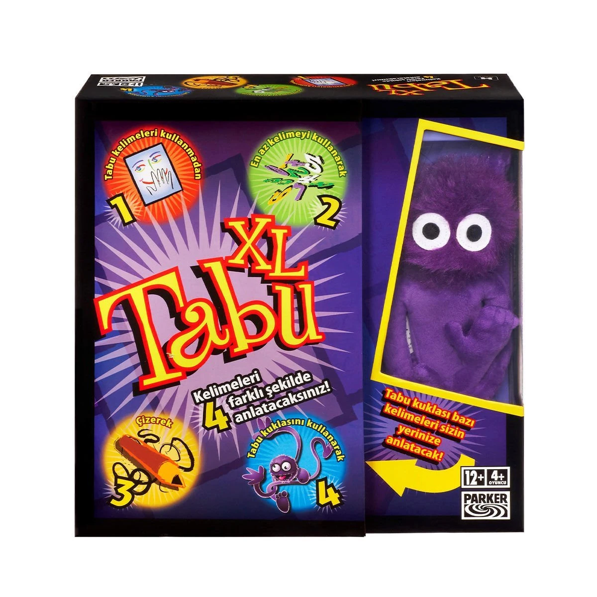 tabu（感謝） 04199 Hasbro Gaming - Tabu XL +12 yaş