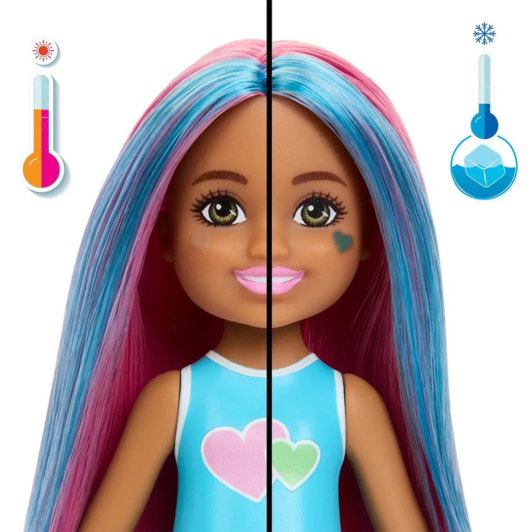 JCN89 Barbie Chelsea POP Reveal Milkshake Serisi