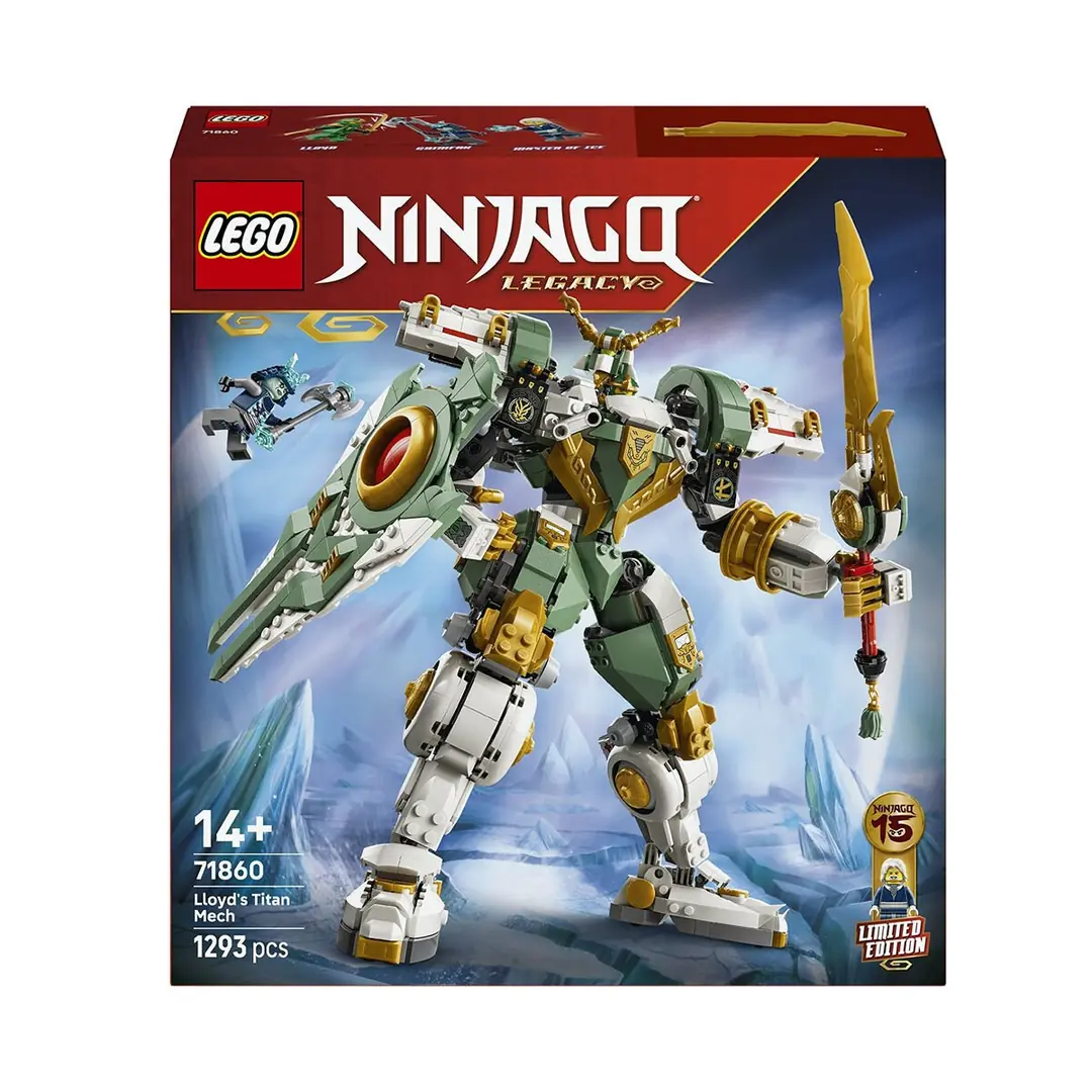 71860 Lego NinjagoLloyd'un Titan Robotu 15.Yıl Limited Eddition 1293 p