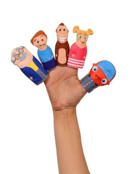 Kukuli 5'li Parmak Kukla Seti