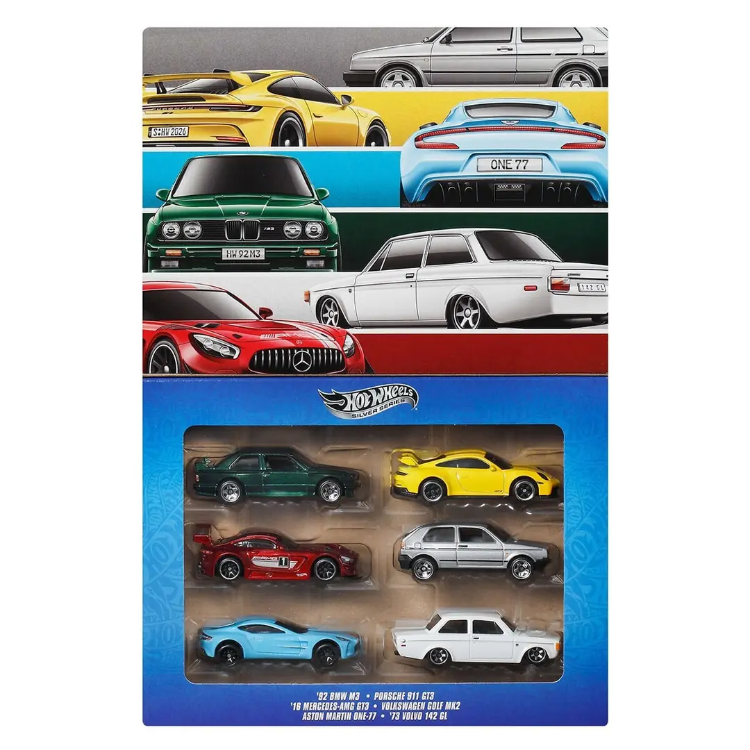 ショーン　6セット JLB25 Hot Wheels Euro Style 6lı Araç Paketi 1:64