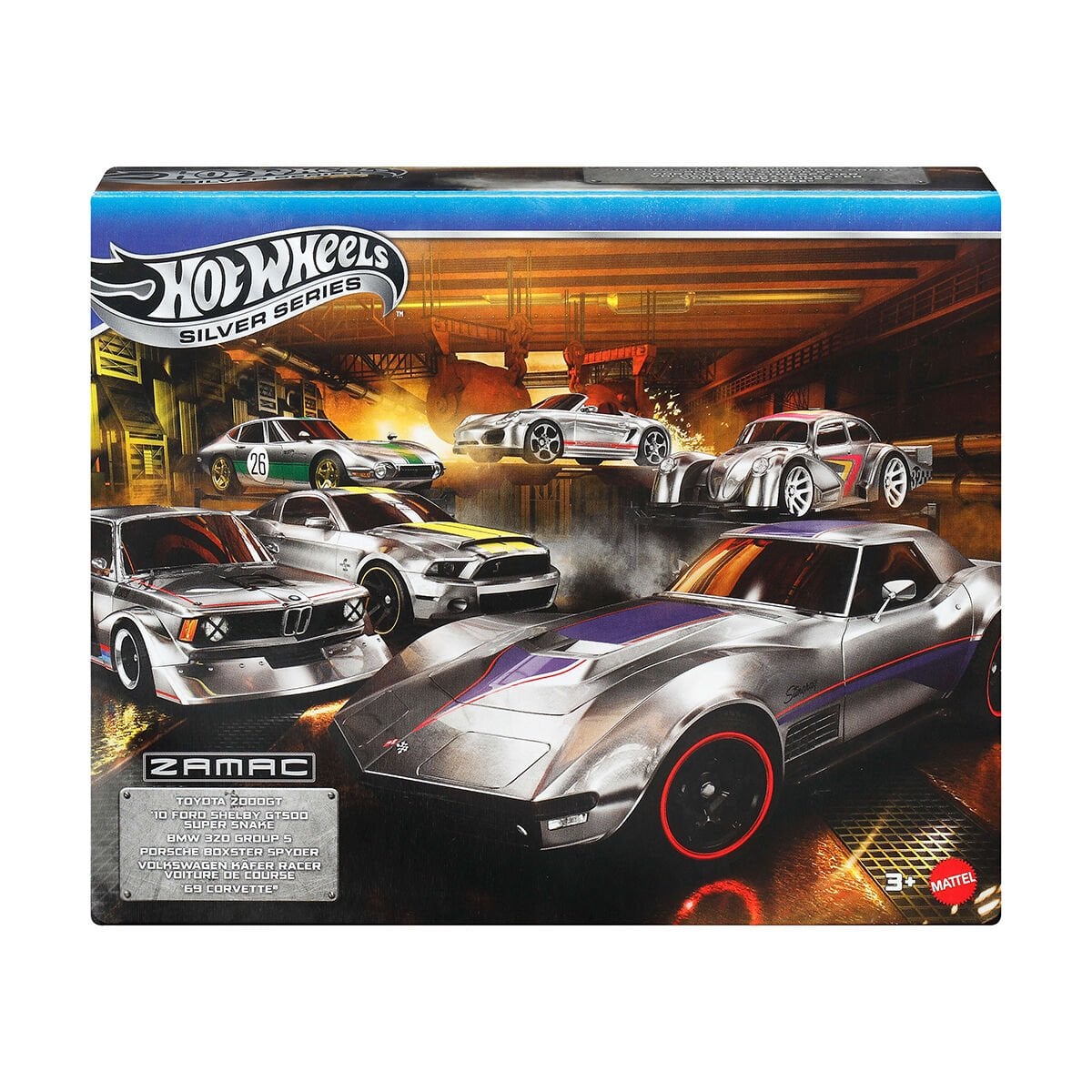JLB26 Hot Wheels Zamac Temalı 6lı Araç Paketi 1:64