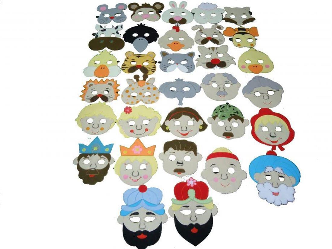 Anaokulu Maske Seti 32'li Çantalı