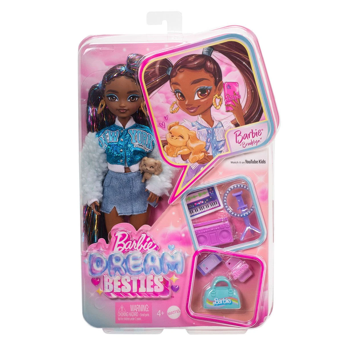 【限定】Barbie NBAコラボ新品未使用未開封 HYC22 Barbie Dream Besties - Brooklyn