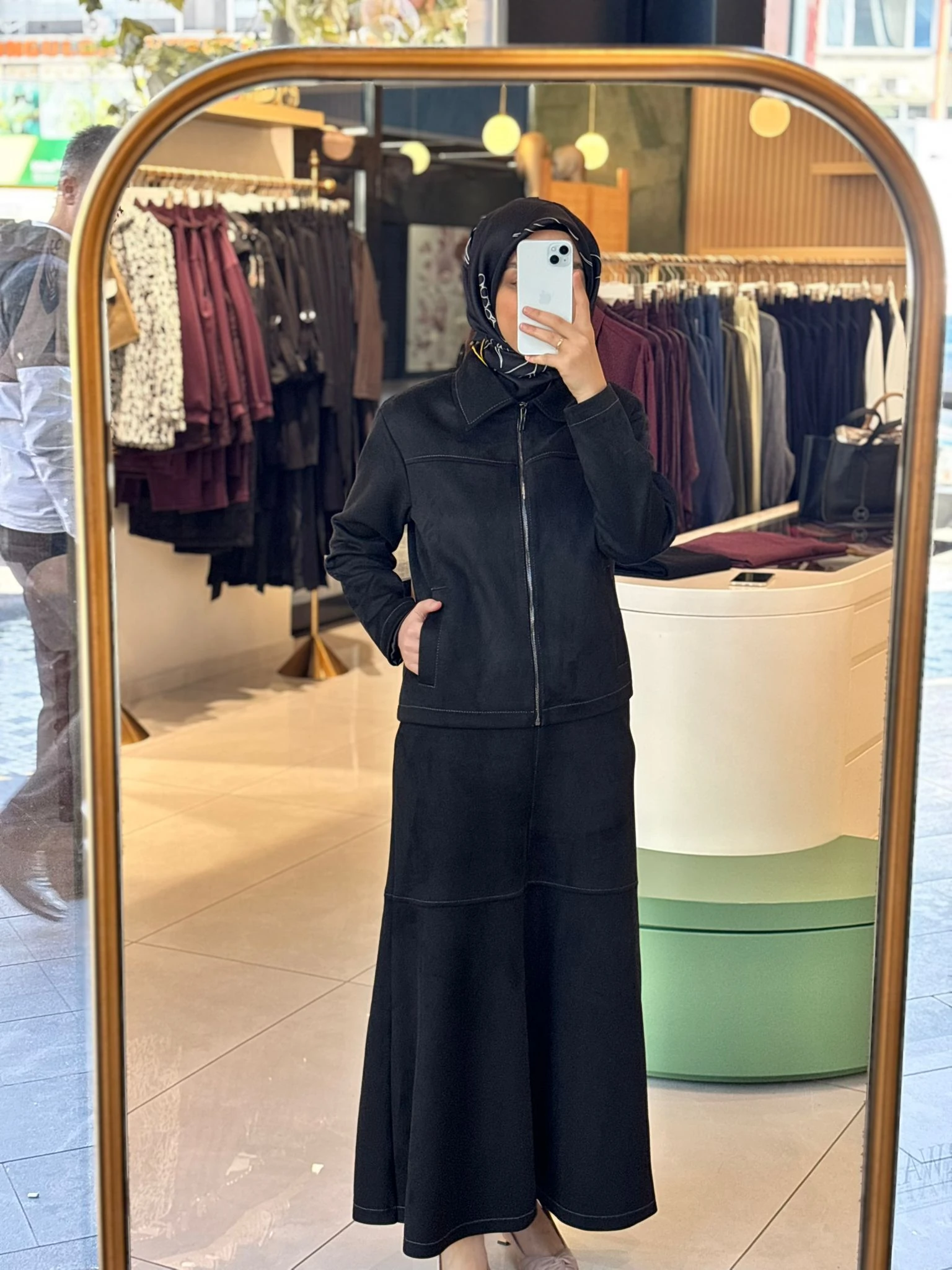 Zems Süet Ceket Takım