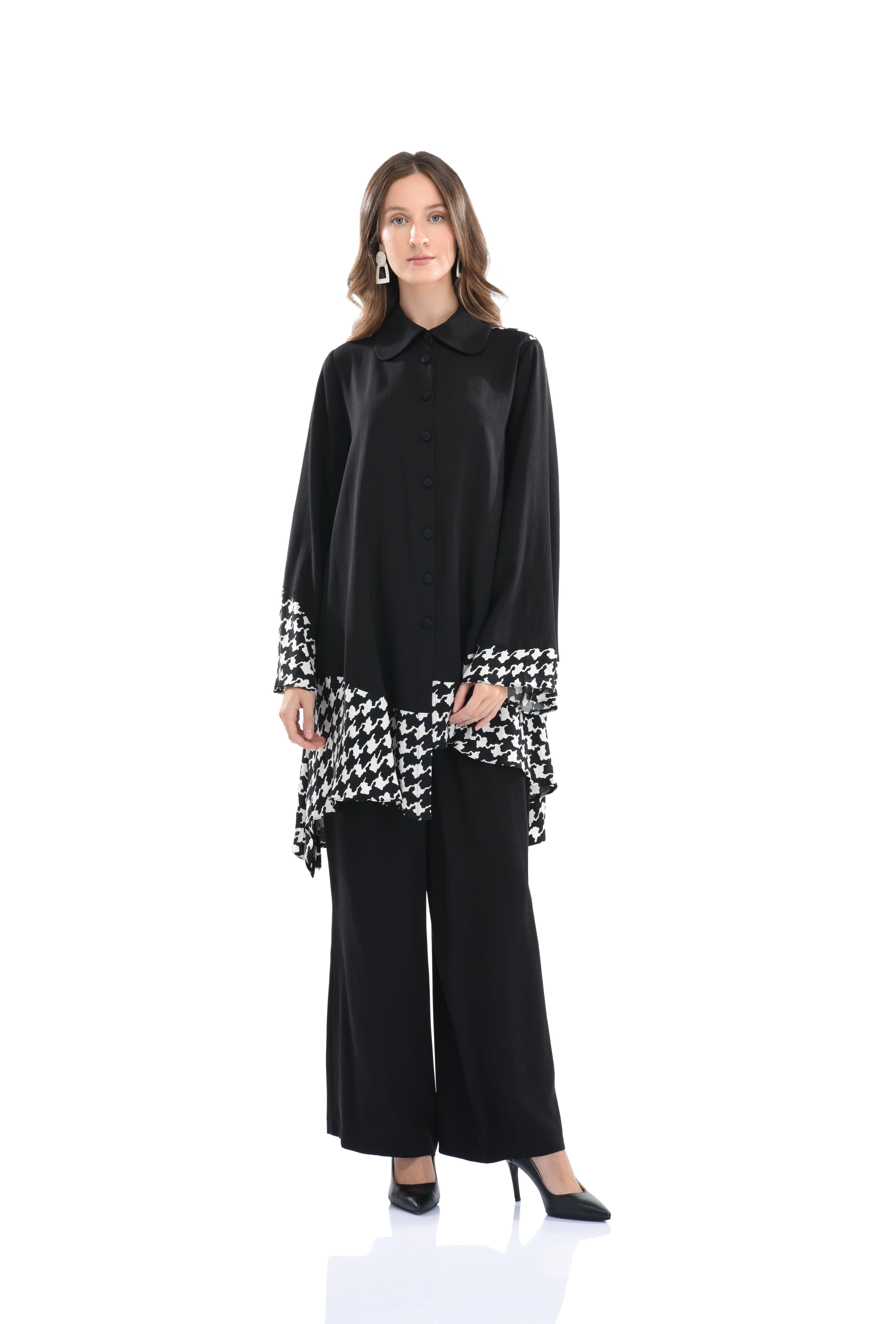 Tencel Kazayağı Tunik