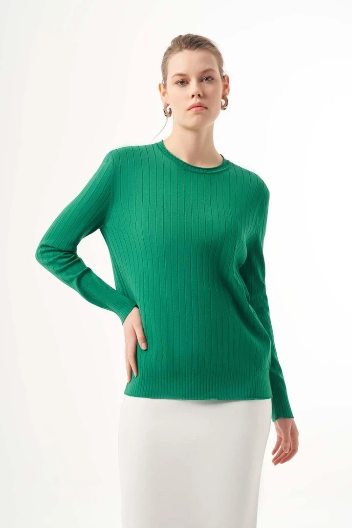 Yeşil Basic Tunik