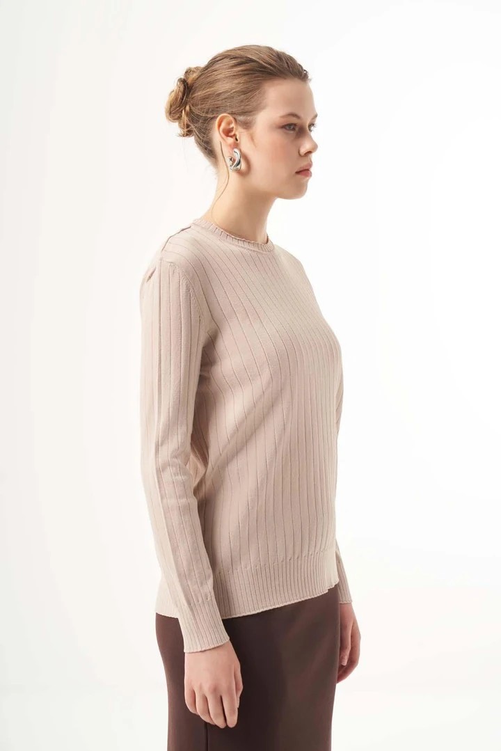 Bej Basic Tunik
