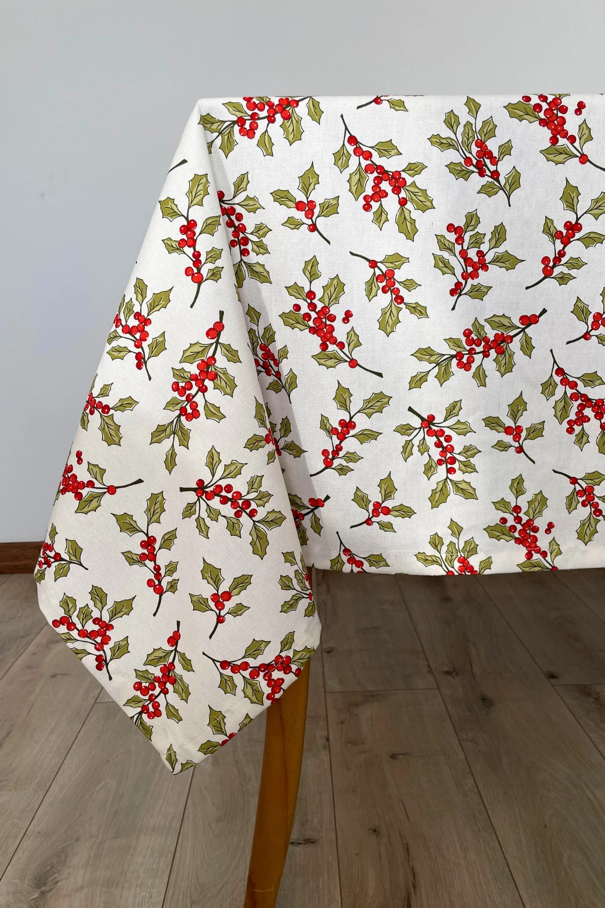 Kokina Desenli Masa Örtüsü (%100 Pamuk) - Çok Renkli - 160 x 260