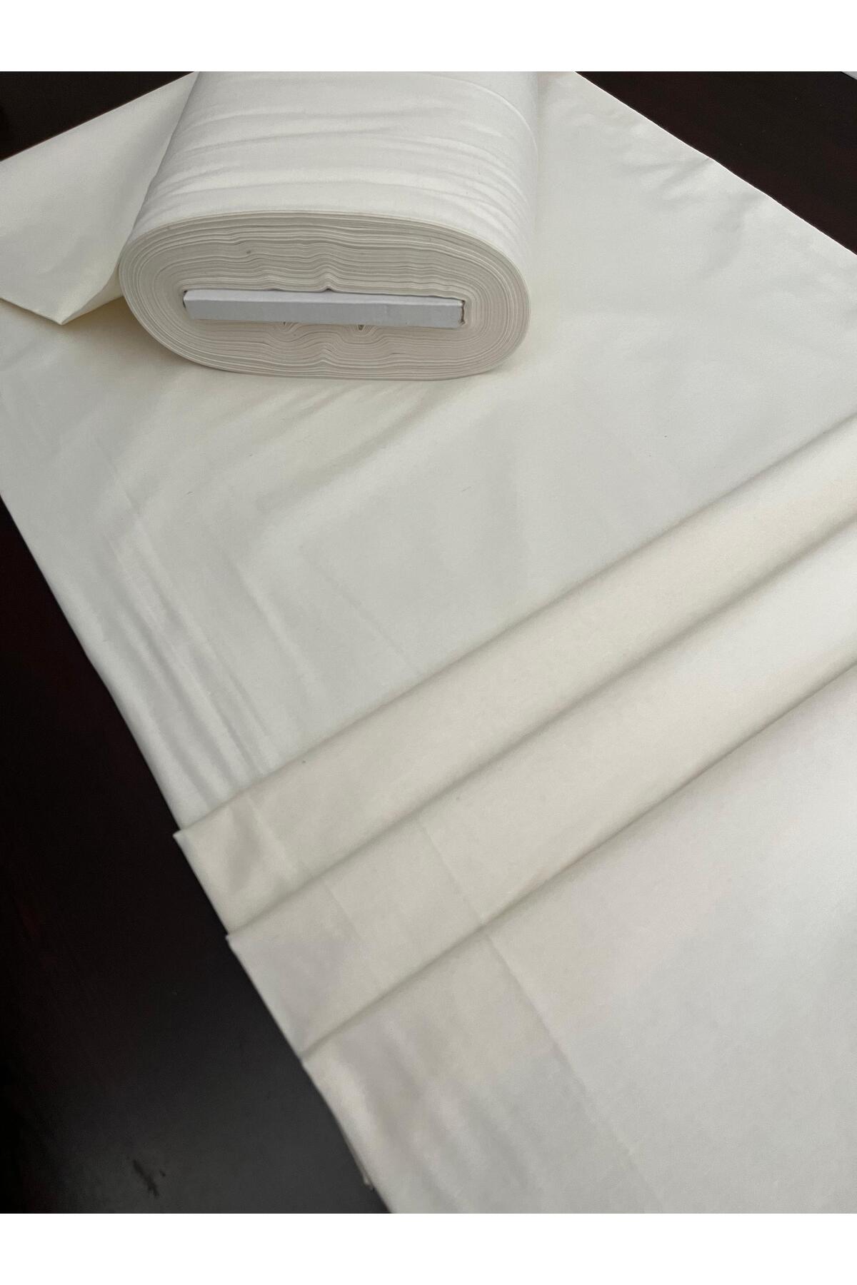 30 Metre Toptan Nevresimlik Kumaş - Krem - 240 x 300