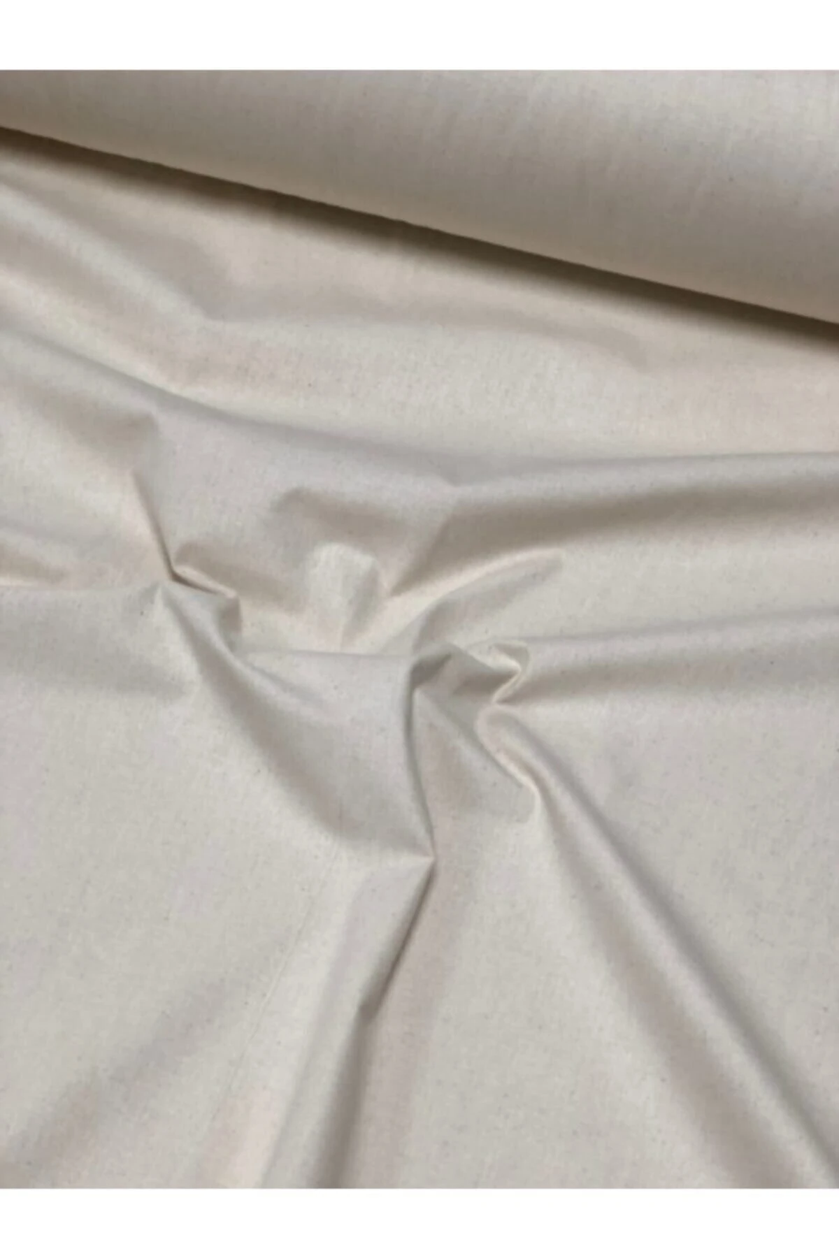 10 Metre Ham Amerikan Bezi (Punch & Hobi Kumaşı) - Bej - Tek Ebat