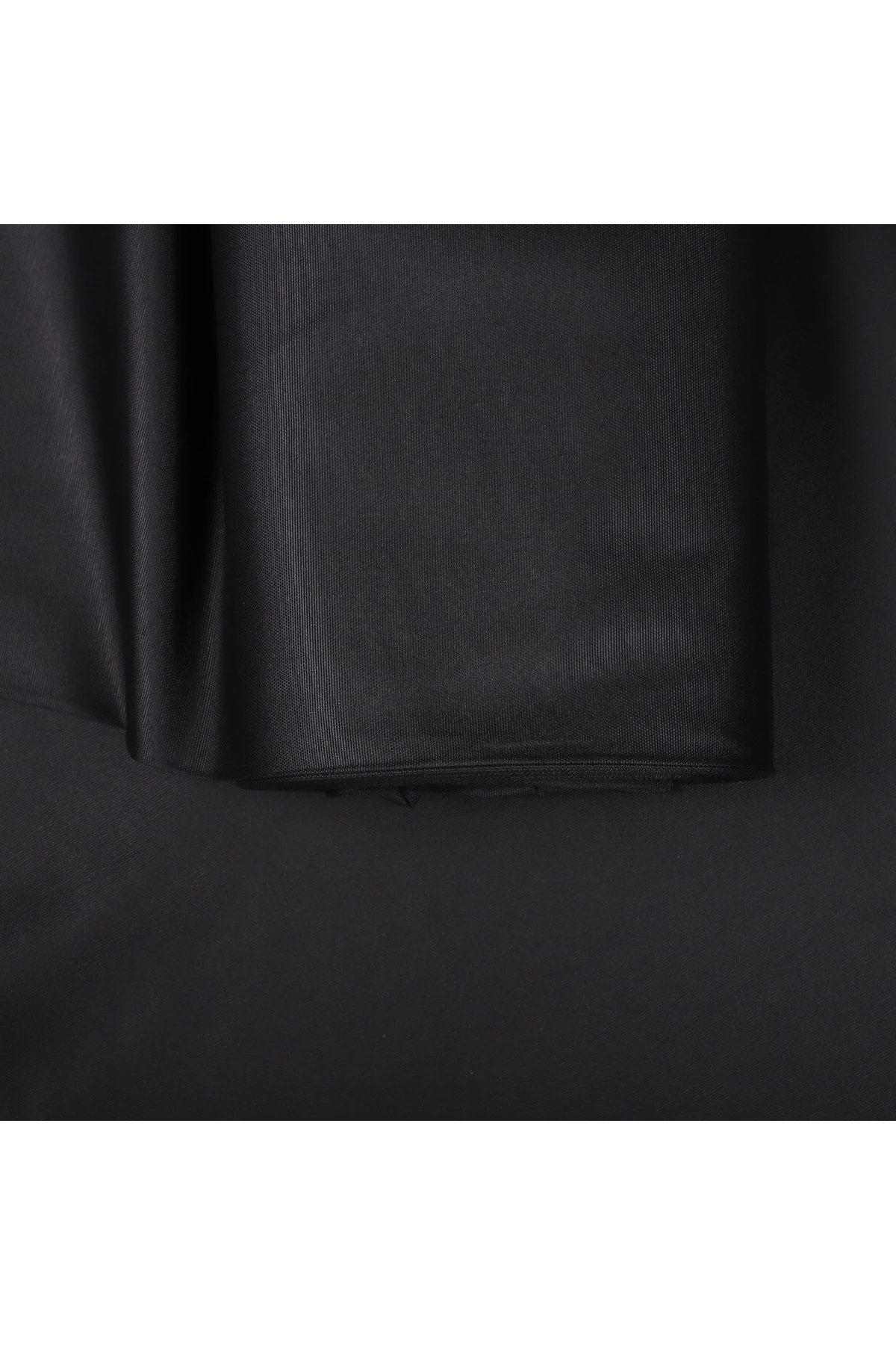 Duck Keten Punch Kumaşı - Siyah - 180 x 50