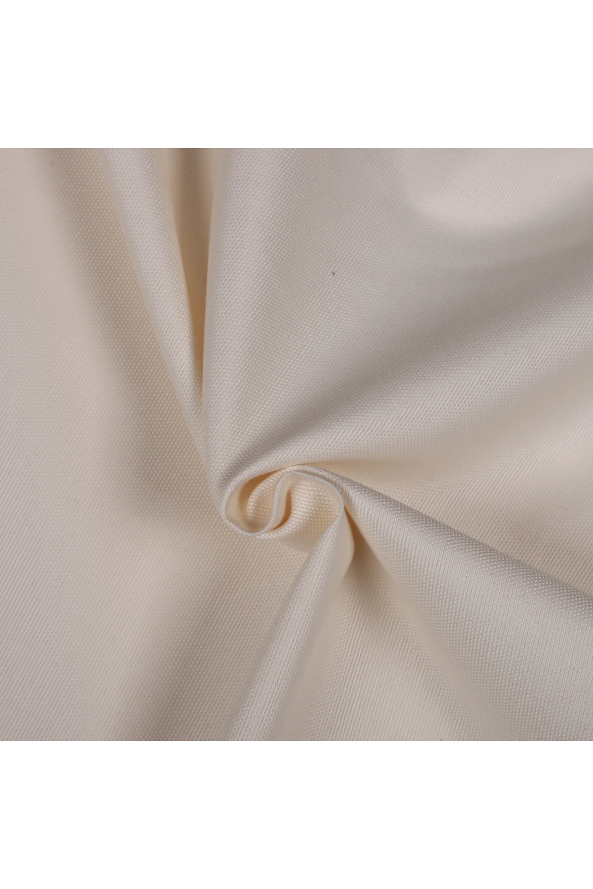 Duck Keten Punch Kumaşı - Krem - Krem - 180 x 50