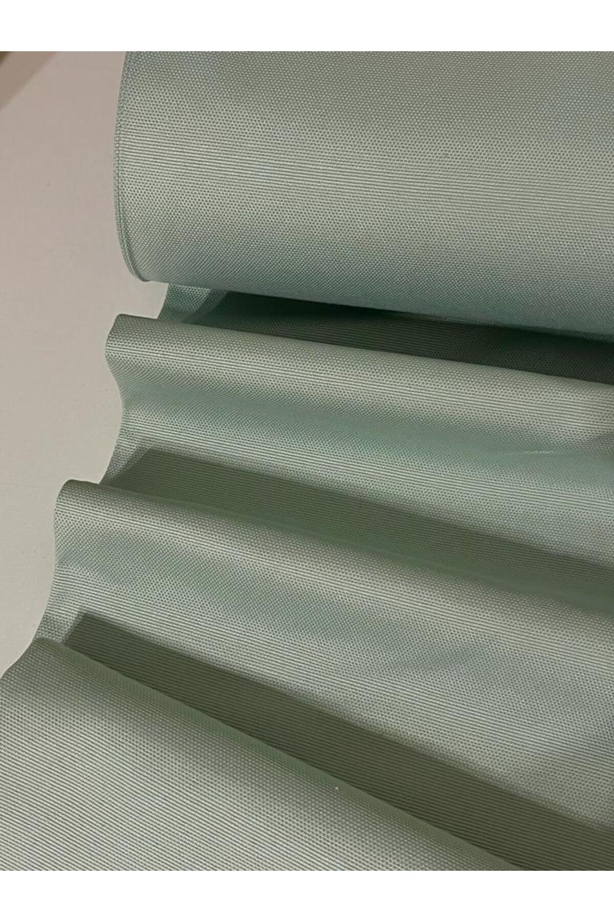 Duck Keten Punch Kumaşı - Su Yeşili - Su Yeşili - 180 x 50