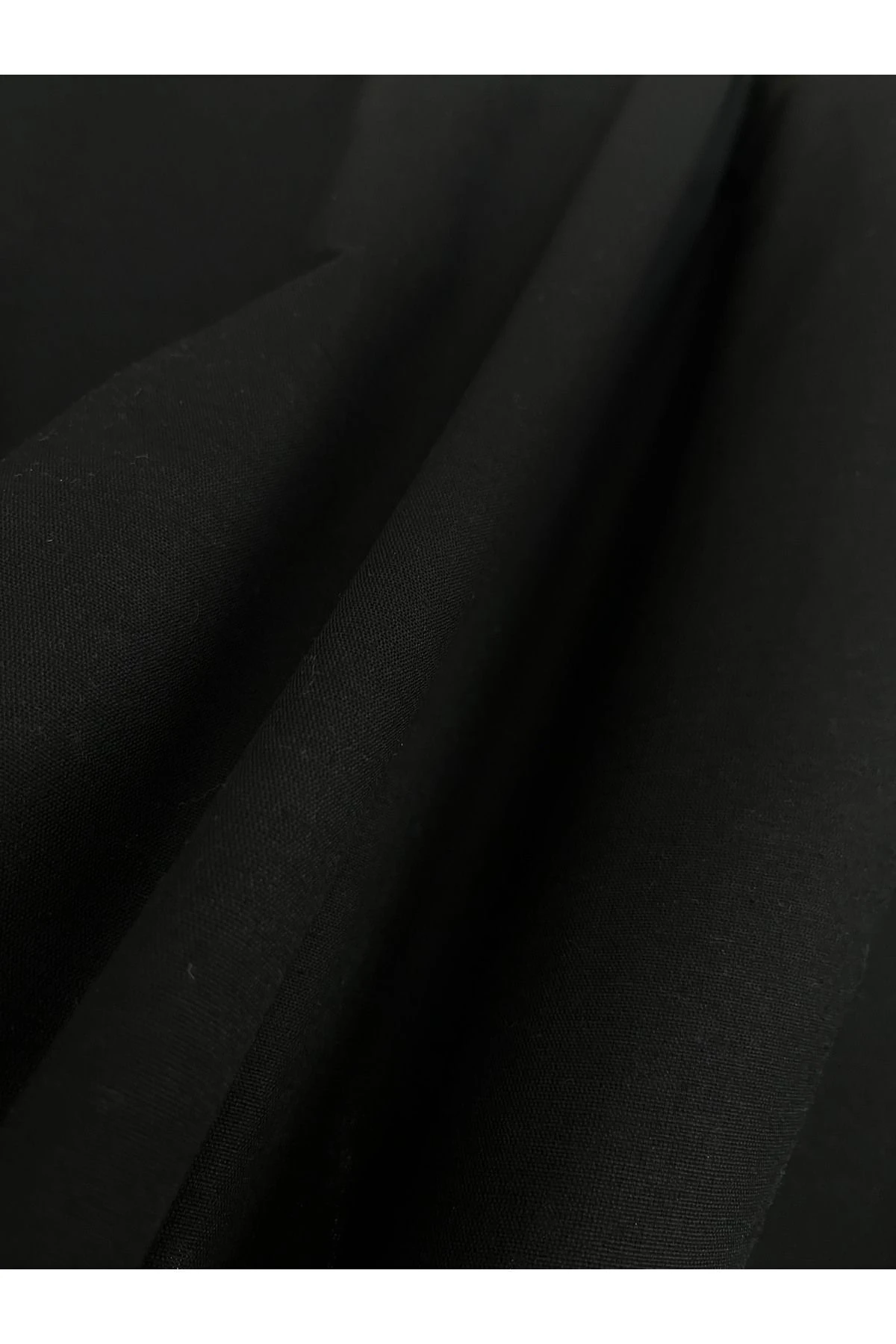 Siyah Amerikan Bezi Kumaş - Siyah - 100 x 240