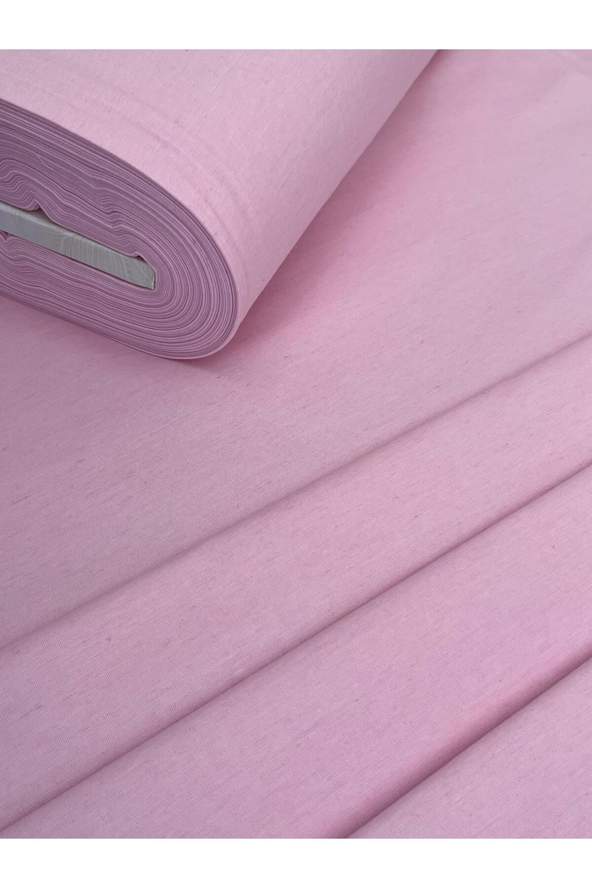 Nevresimlik Kumaş - Pembe - Pembe - 100 x 240