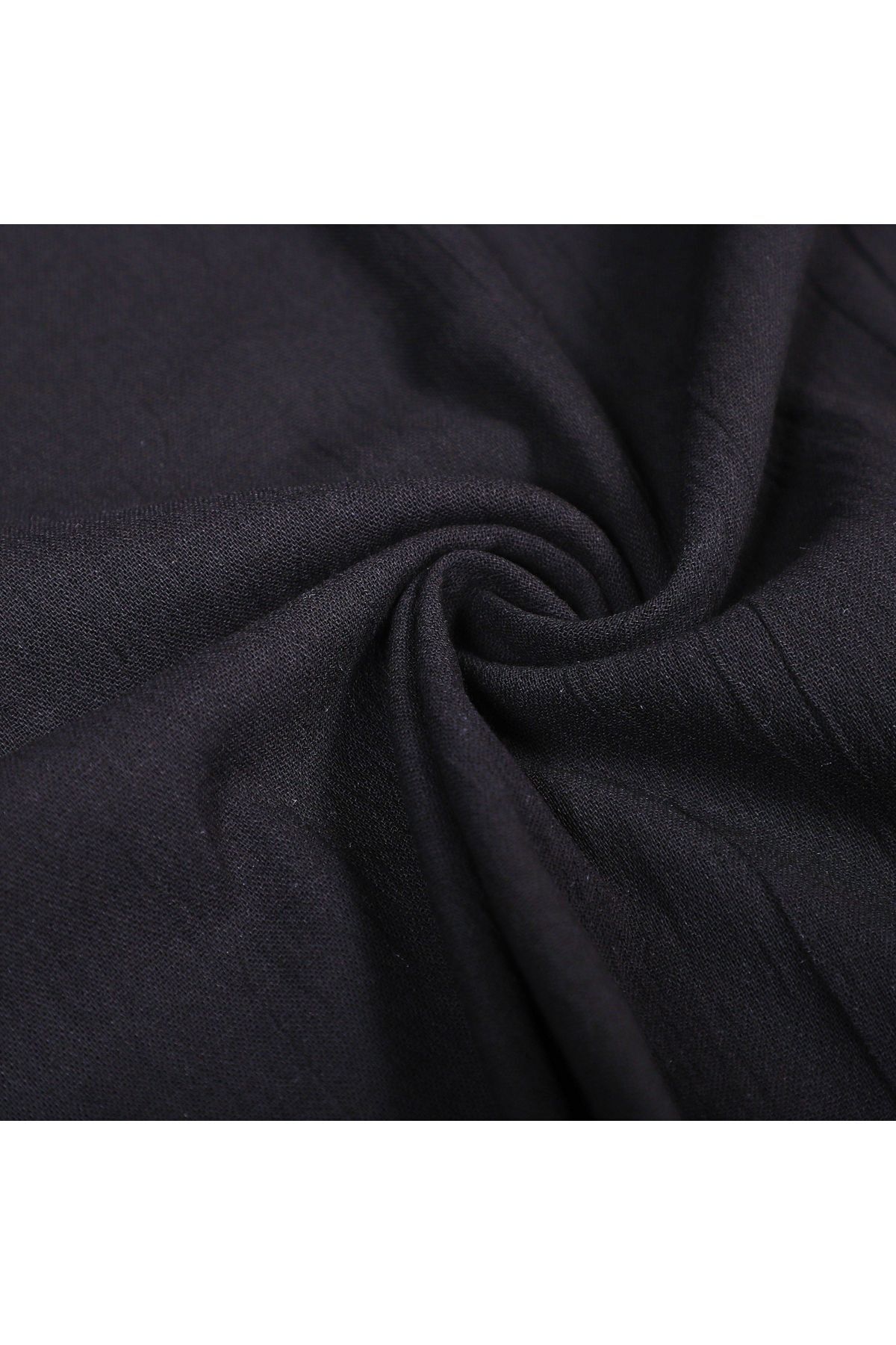 %100 Pamuklu Şile Bezi - Siyah - Siyah - 100 x 140