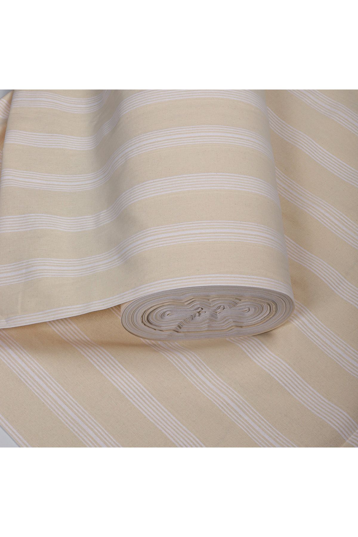 Ham Nevresimlik Kumaş - Bej - 100 x 230