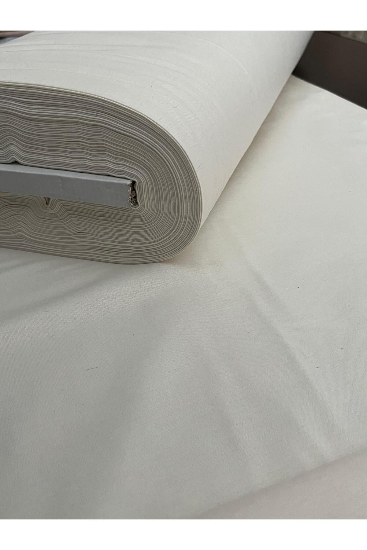 Nevresimlik Kumaş - Krem - Krem - 100 x 240