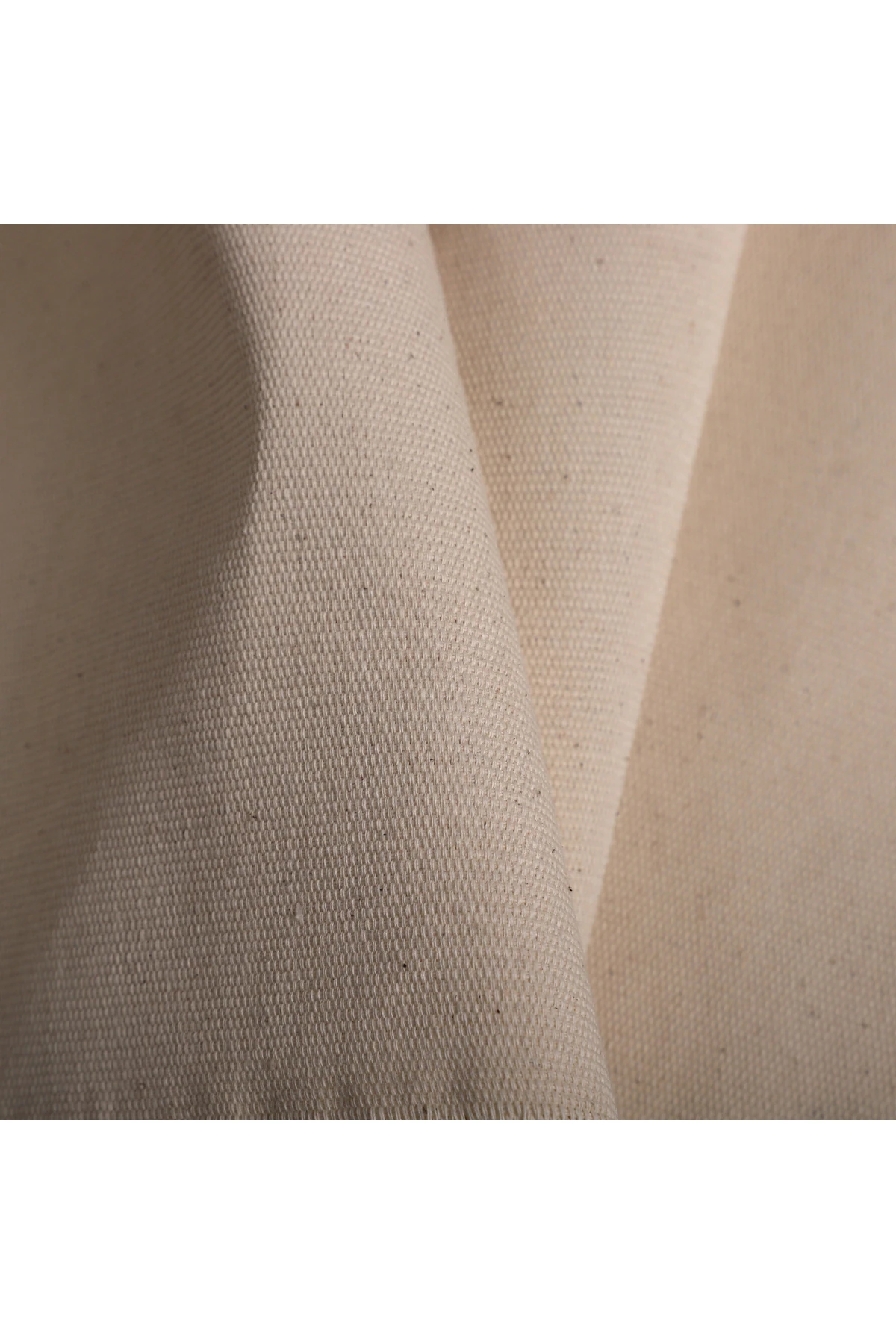 Çok Amaçlı Ham Kanvas Kumaş - Bej - 100 x 160