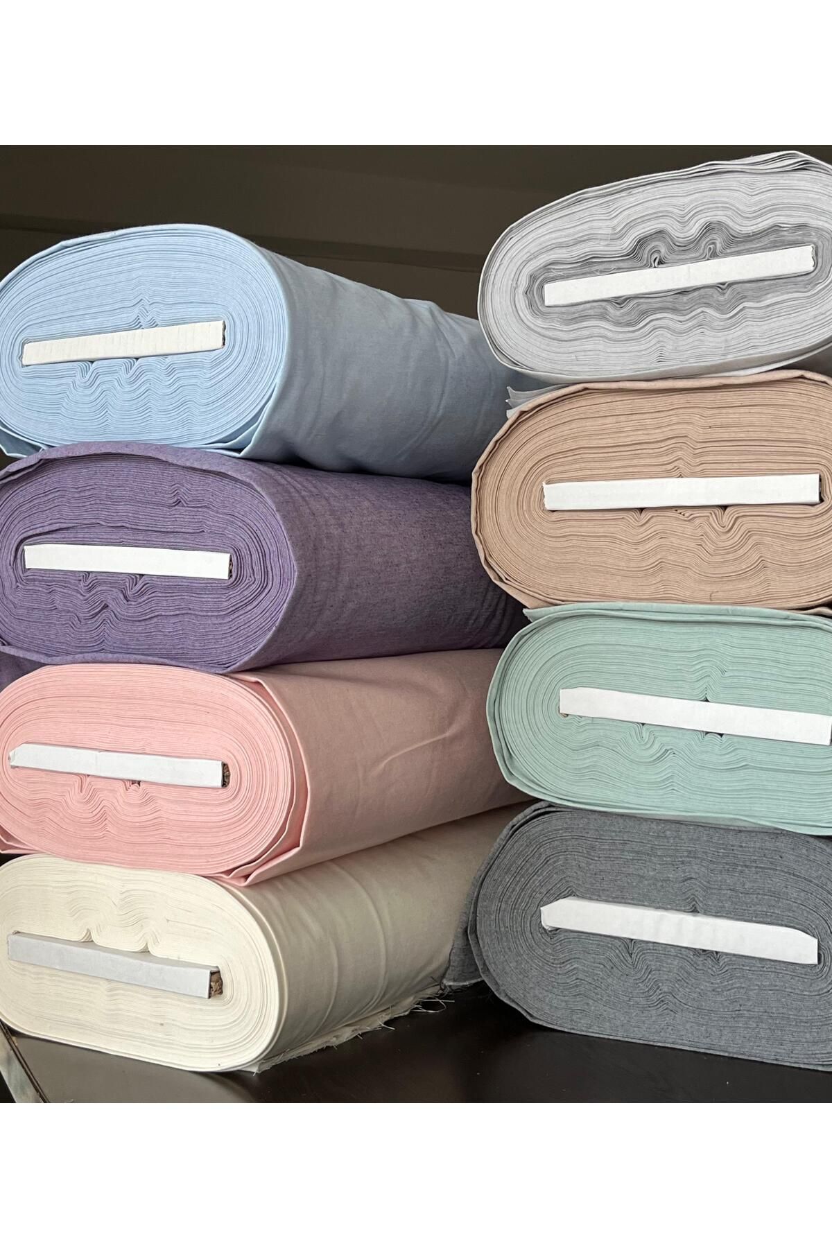 Nevresimlik Kumaş - Krem - Krem - 100 x 240