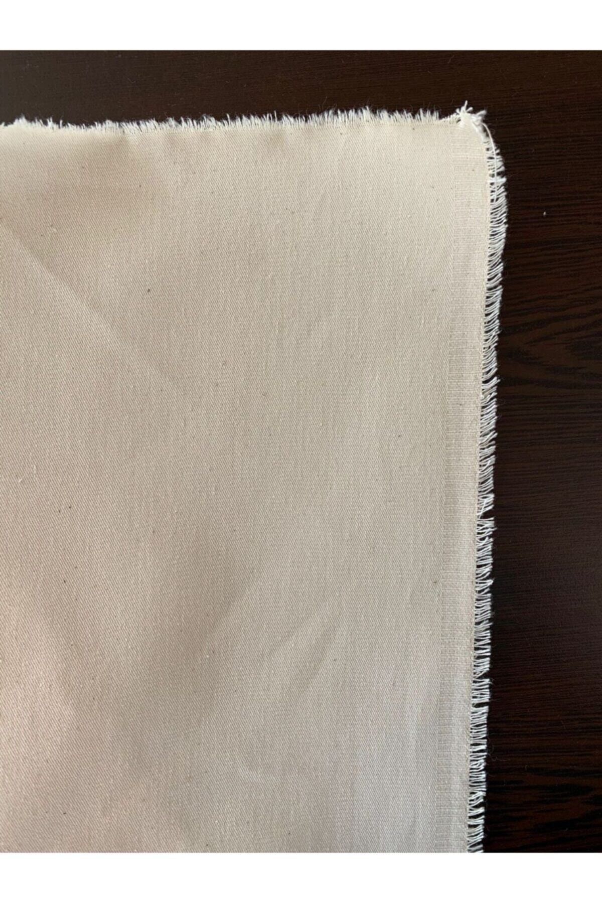 5 Metre Pamuklu Branda / Gölgelik Kumaşı - Bej - Tek Ebat