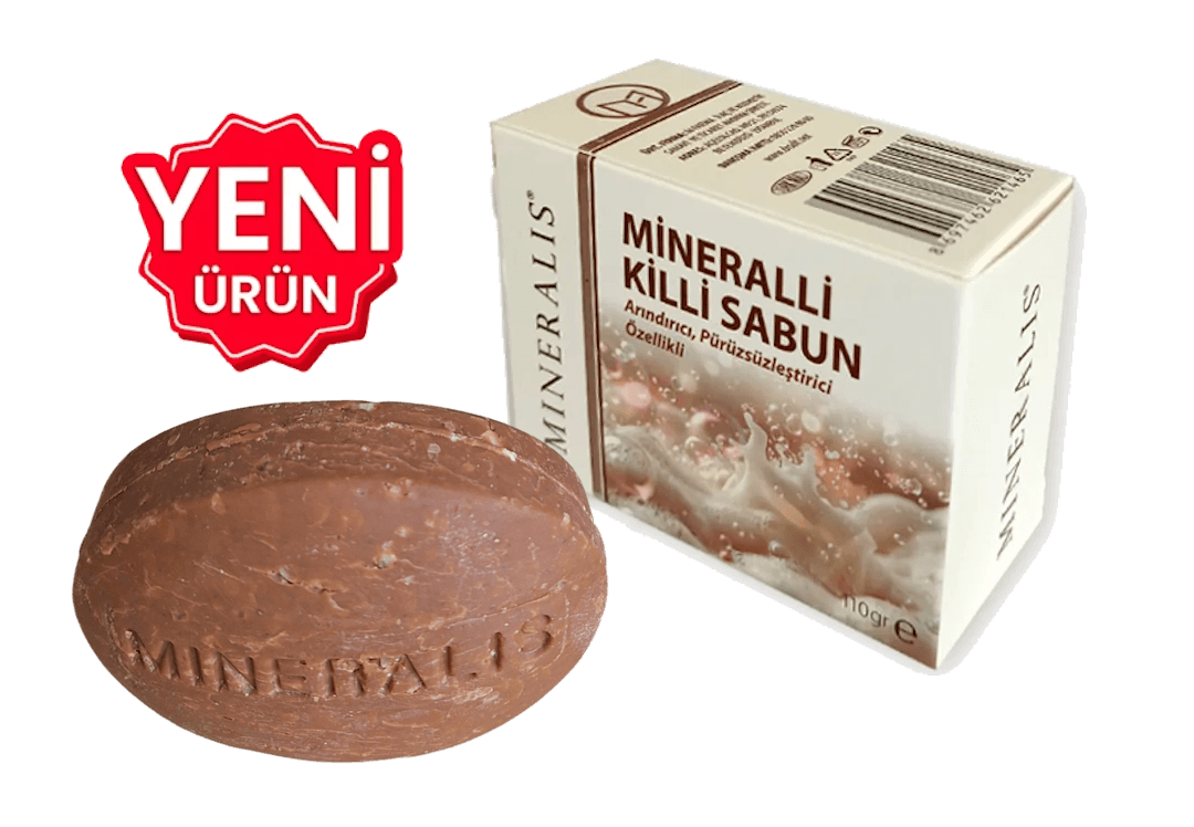 Doğal 84 Mineralli Kırmızı Killi Sabun: Cildinize Doğa Dokunuşu