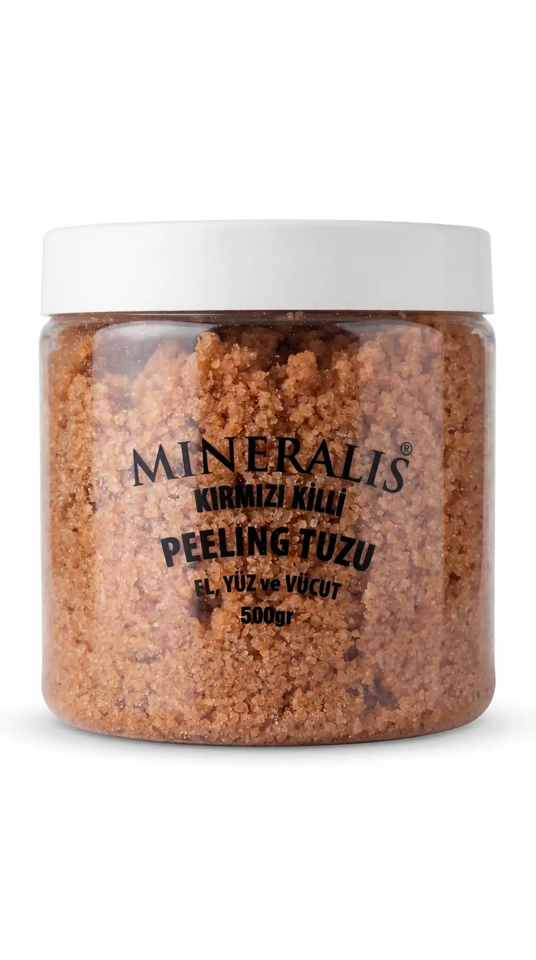 Ürün Mineralis® Kırmızı Killi Peeling Tuzu 500 Gr.