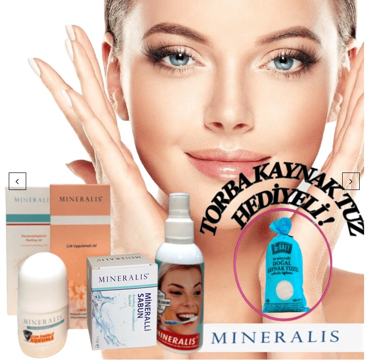 KİŞİSEL BAKIM SETİ **Torba kaynak Tuz Hediyeli 