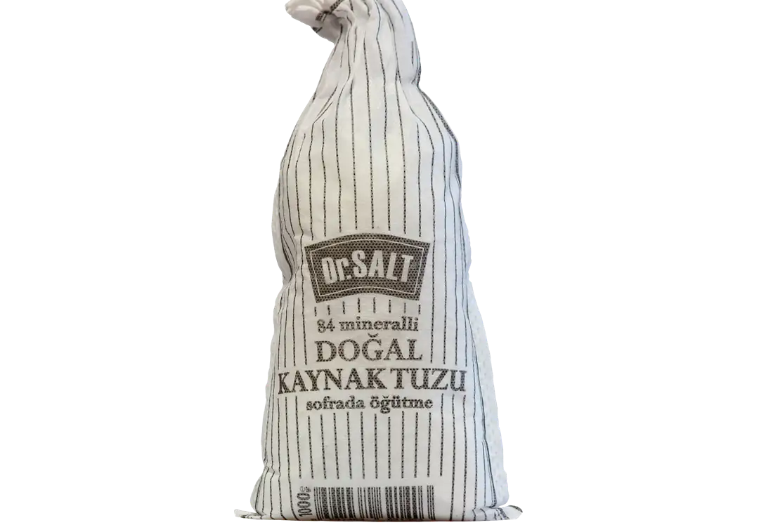 84 Mineralli Doğal Kaynak Tuzu Bez Paket 1000 Gr.