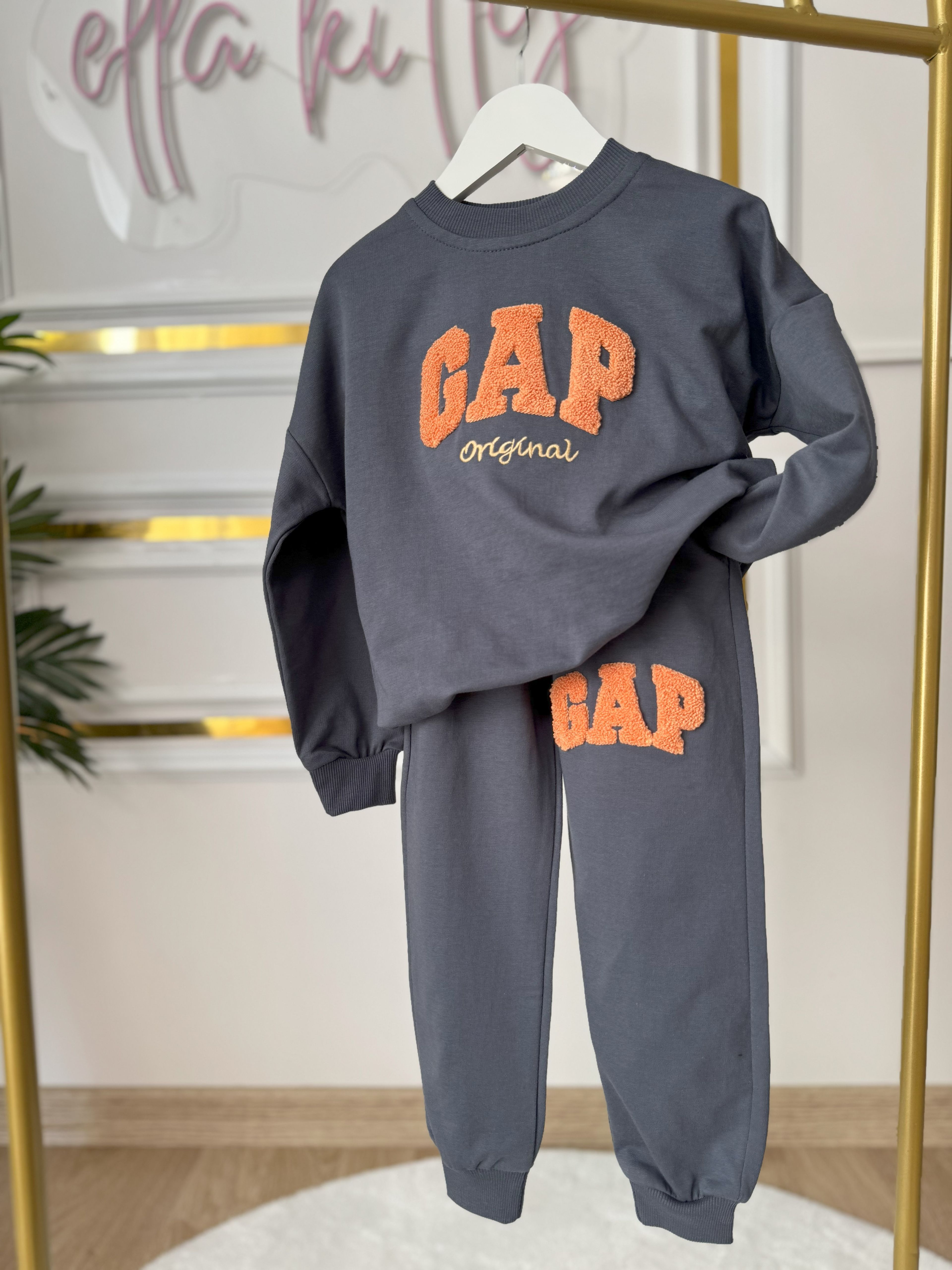 Unisex Gap Takım- Füme