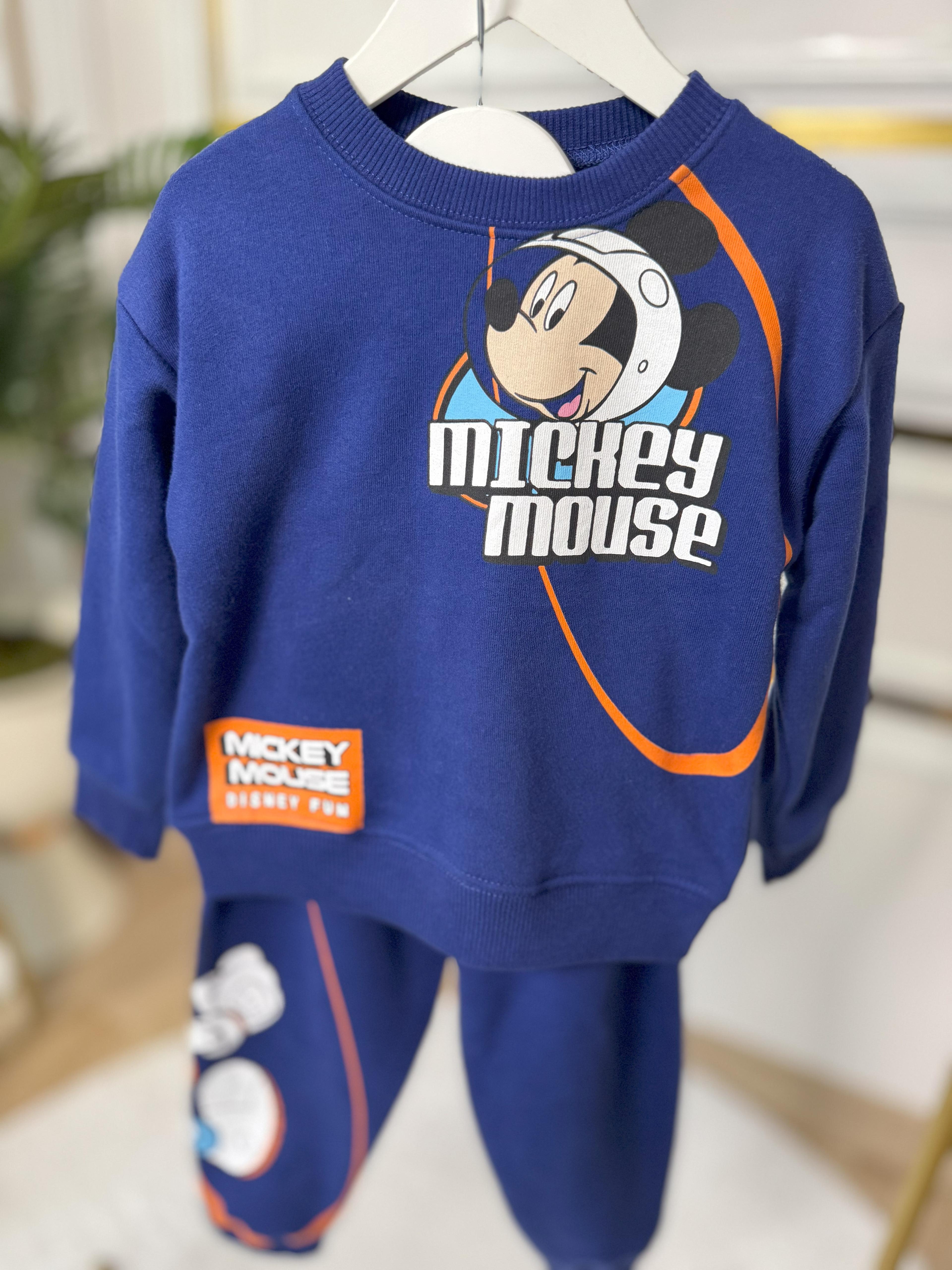 Erkek Çocuk Astronot Mickey Takım- Saks