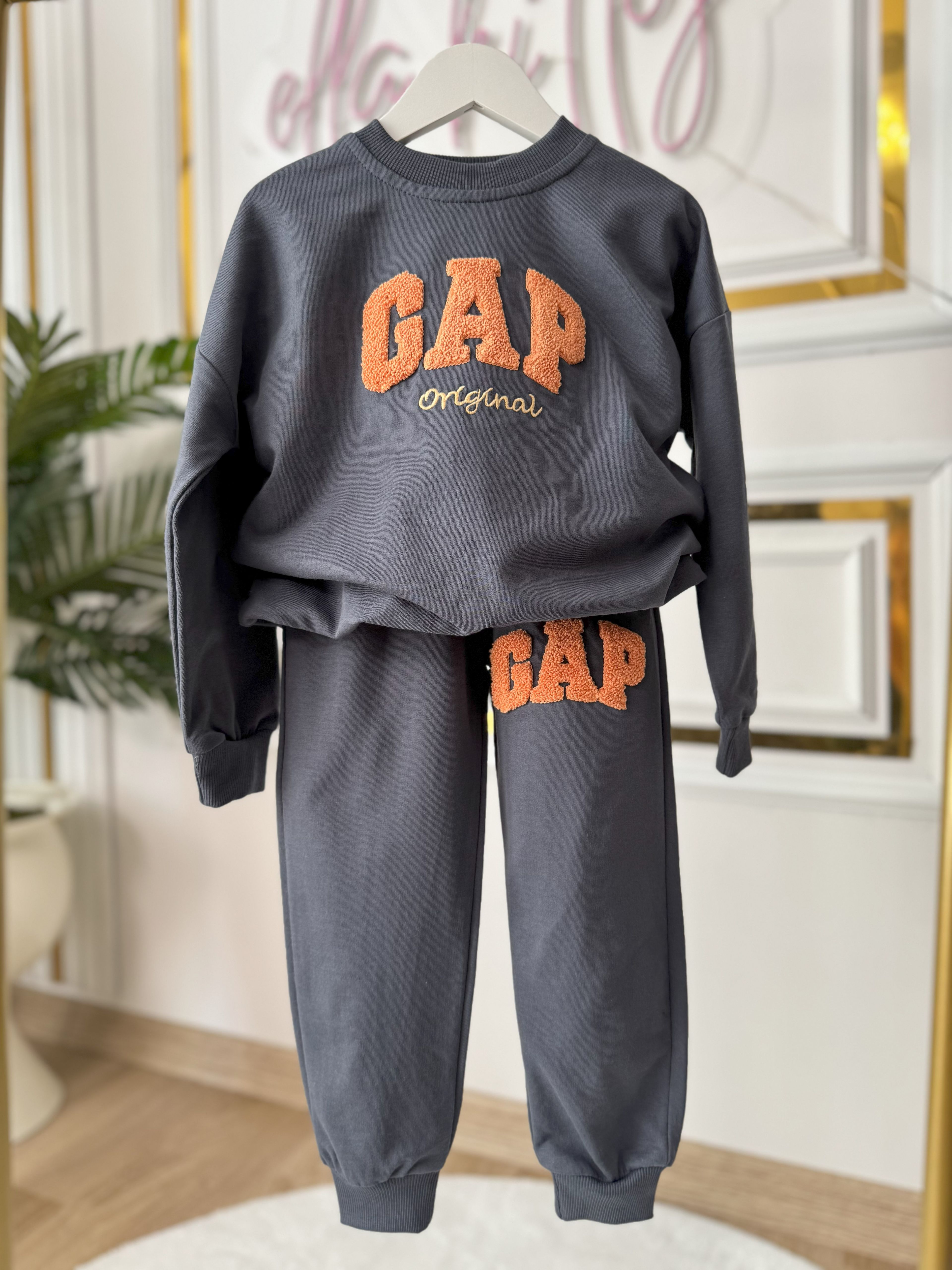 Unisex Gap Takım- Füme